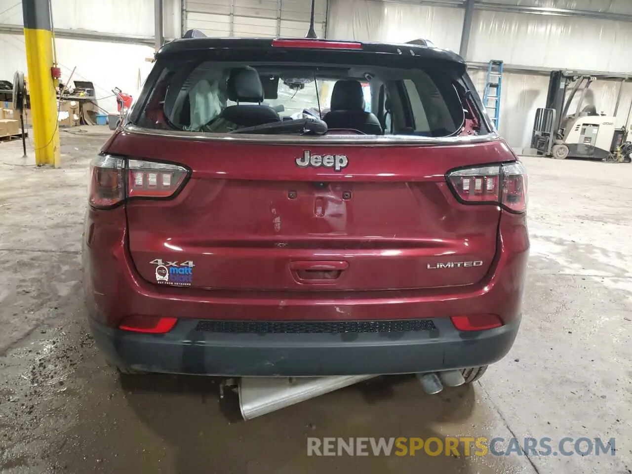 6 fotografías del automóvil dañado 3C4NJDCB0NT180307 JEEP COMPASS 2022