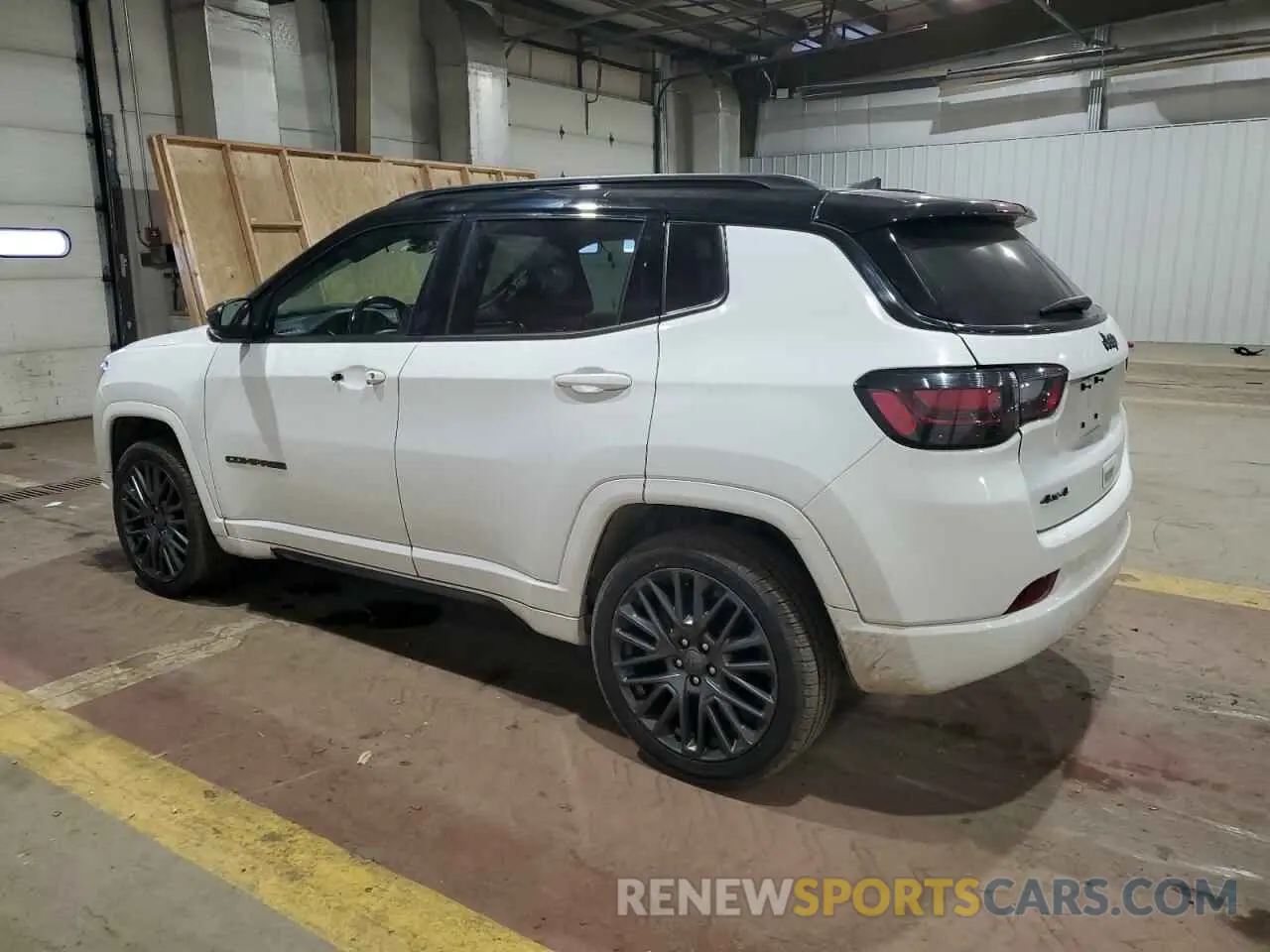 2 fotografías del automóvil dañado 3C4NJDCB0NT181537 JEEP COMPASS 2022