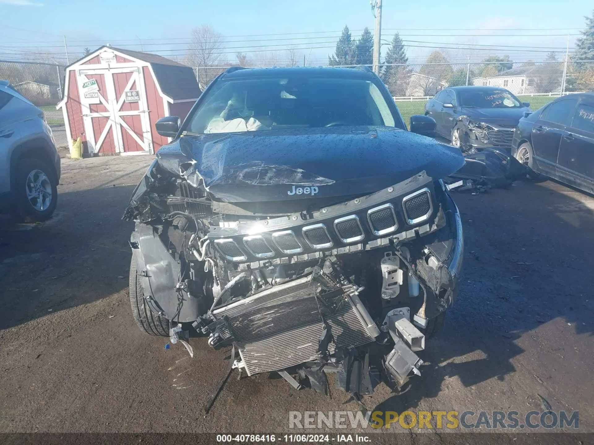 13 fotografías del automóvil dañado 3C4NJDCB0NT197513 JEEP COMPASS 2022
