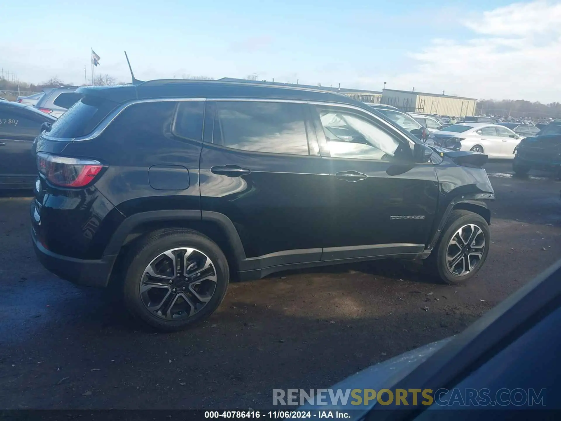 14 fotografías del automóvil dañado 3C4NJDCB0NT197513 JEEP COMPASS 2022