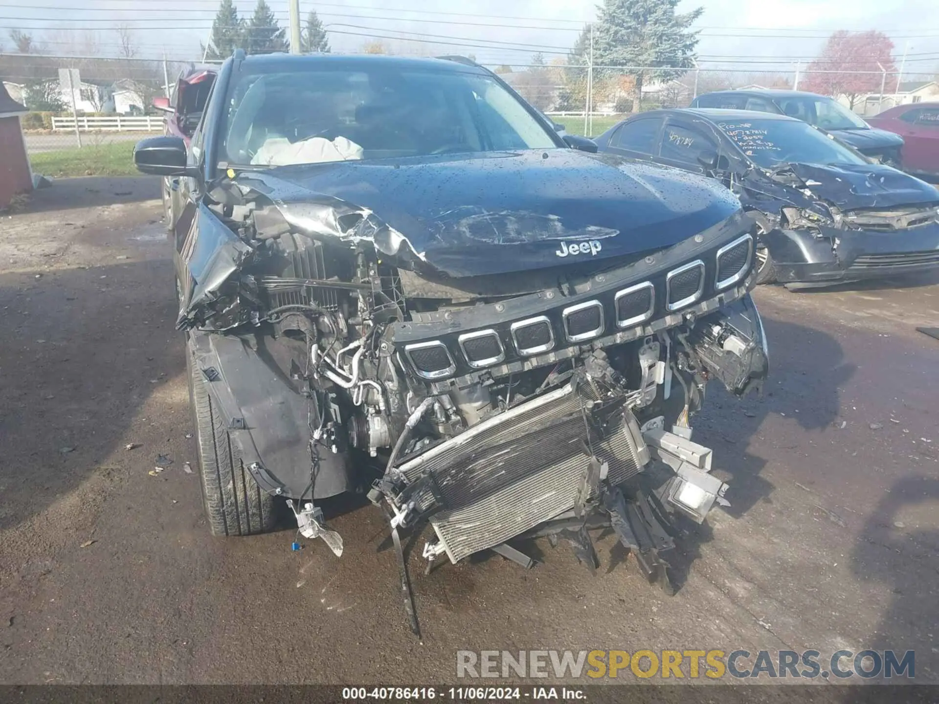 6 fotografías del automóvil dañado 3C4NJDCB0NT197513 JEEP COMPASS 2022