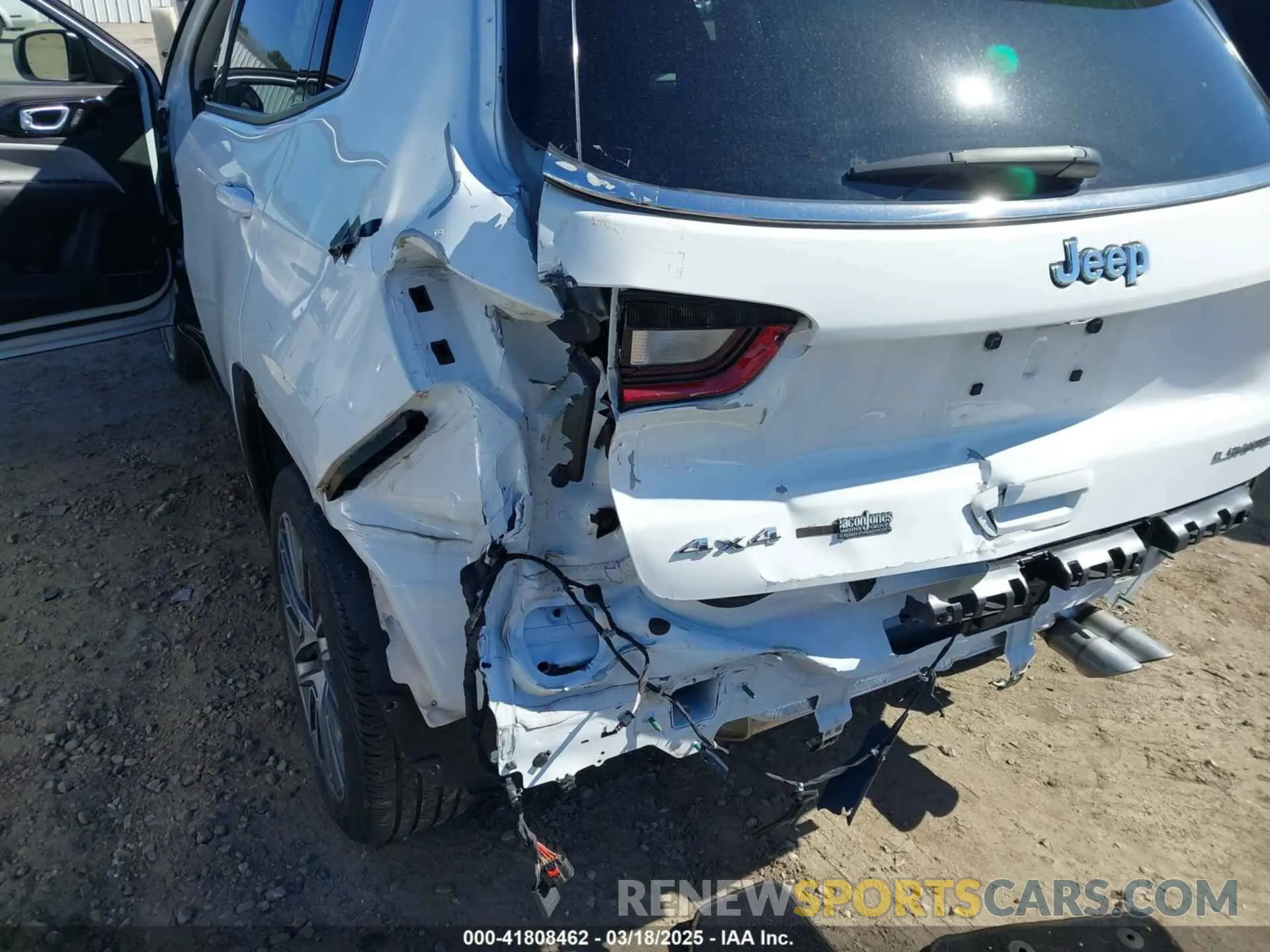 6 fotografías del automóvil dañado 3C4NJDCB1NT149826 JEEP COMPASS 2022