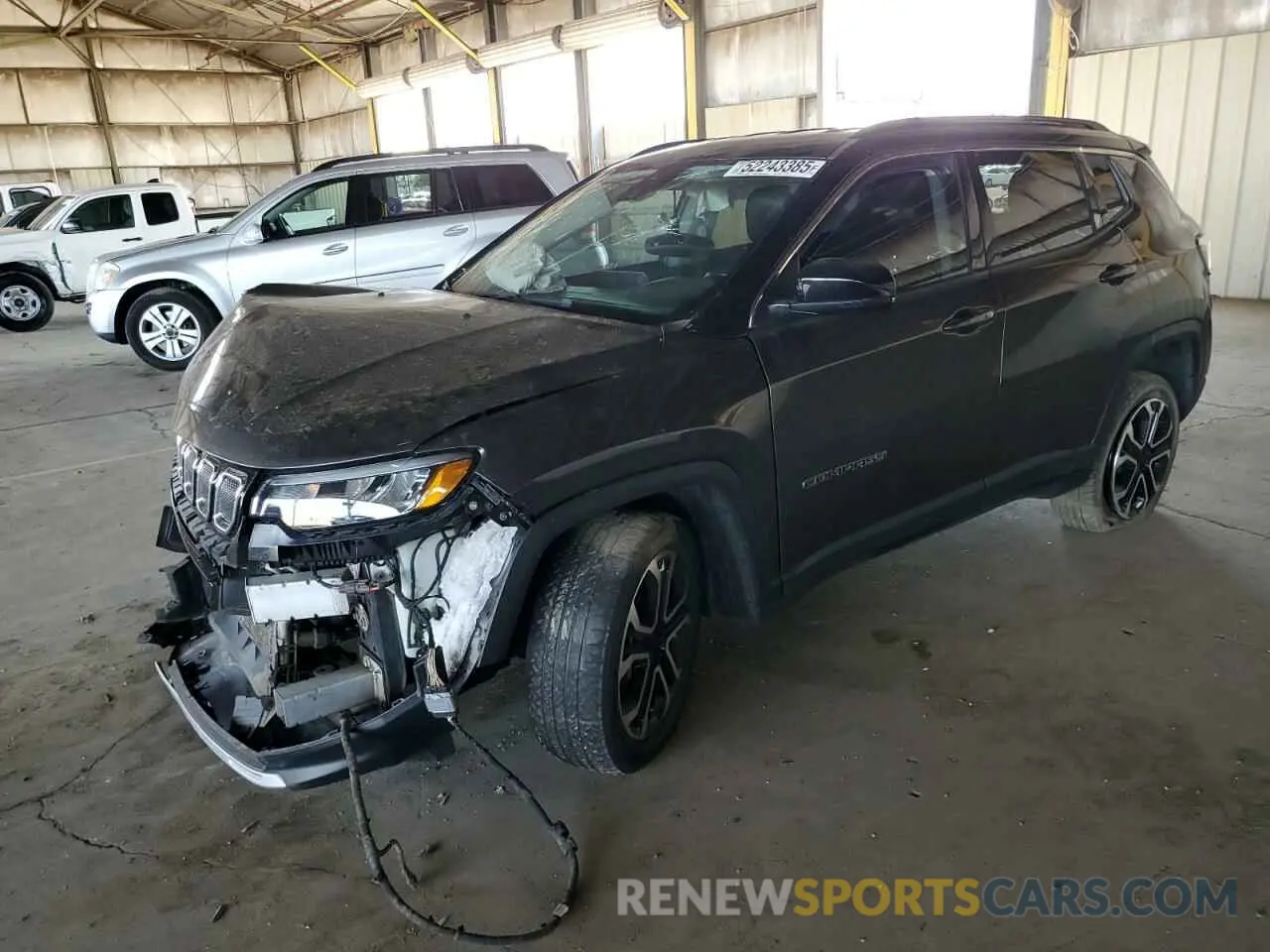 1 fotografías del automóvil dañado 3C4NJDCB1NT211385 JEEP COMPASS 2022