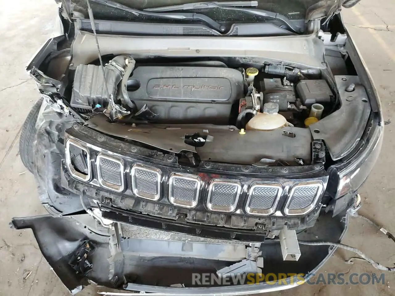 12 fotografías del automóvil dañado 3C4NJDCB1NT211385 JEEP COMPASS 2022