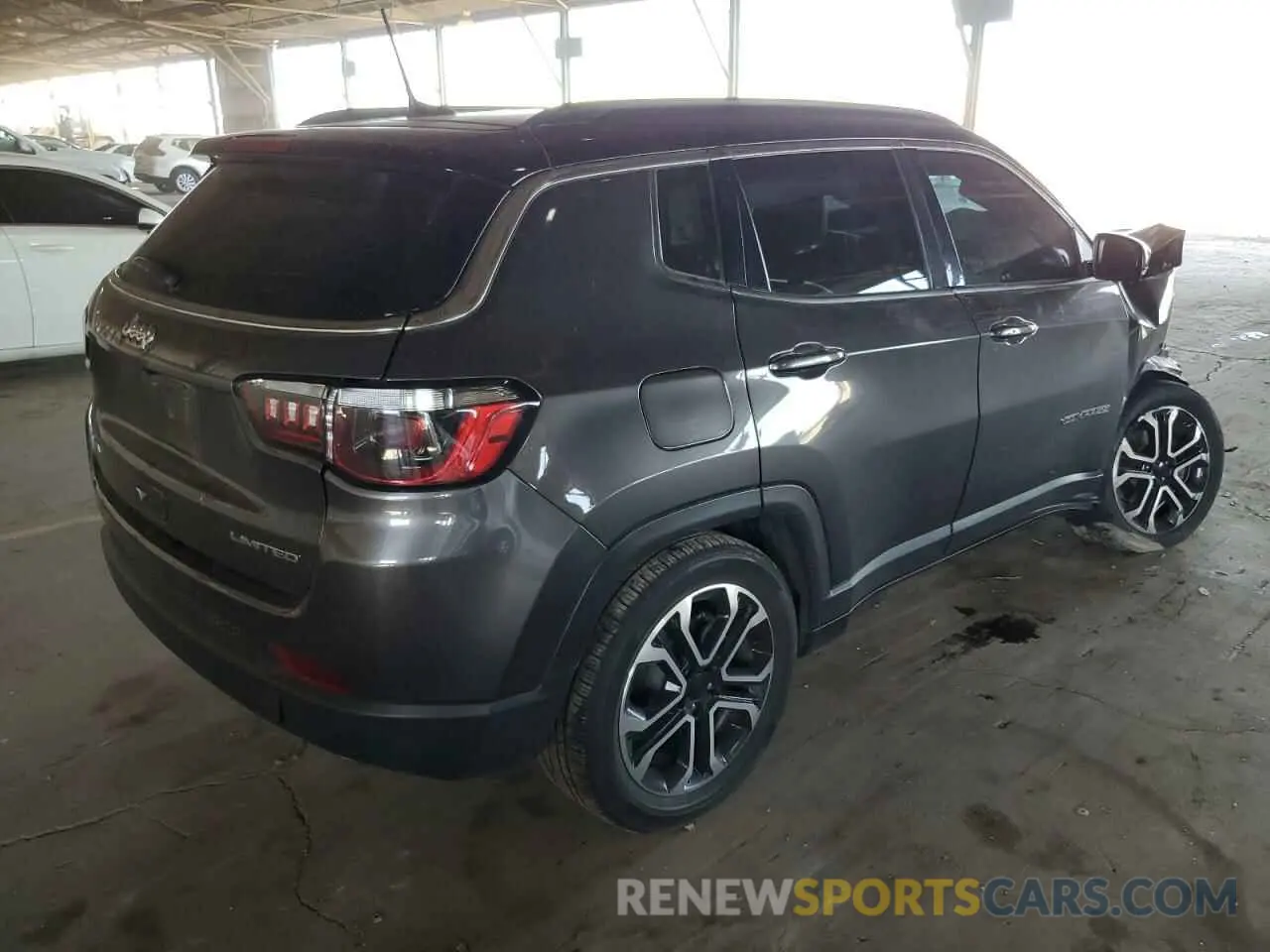 3 fotografías del automóvil dañado 3C4NJDCB1NT211385 JEEP COMPASS 2022