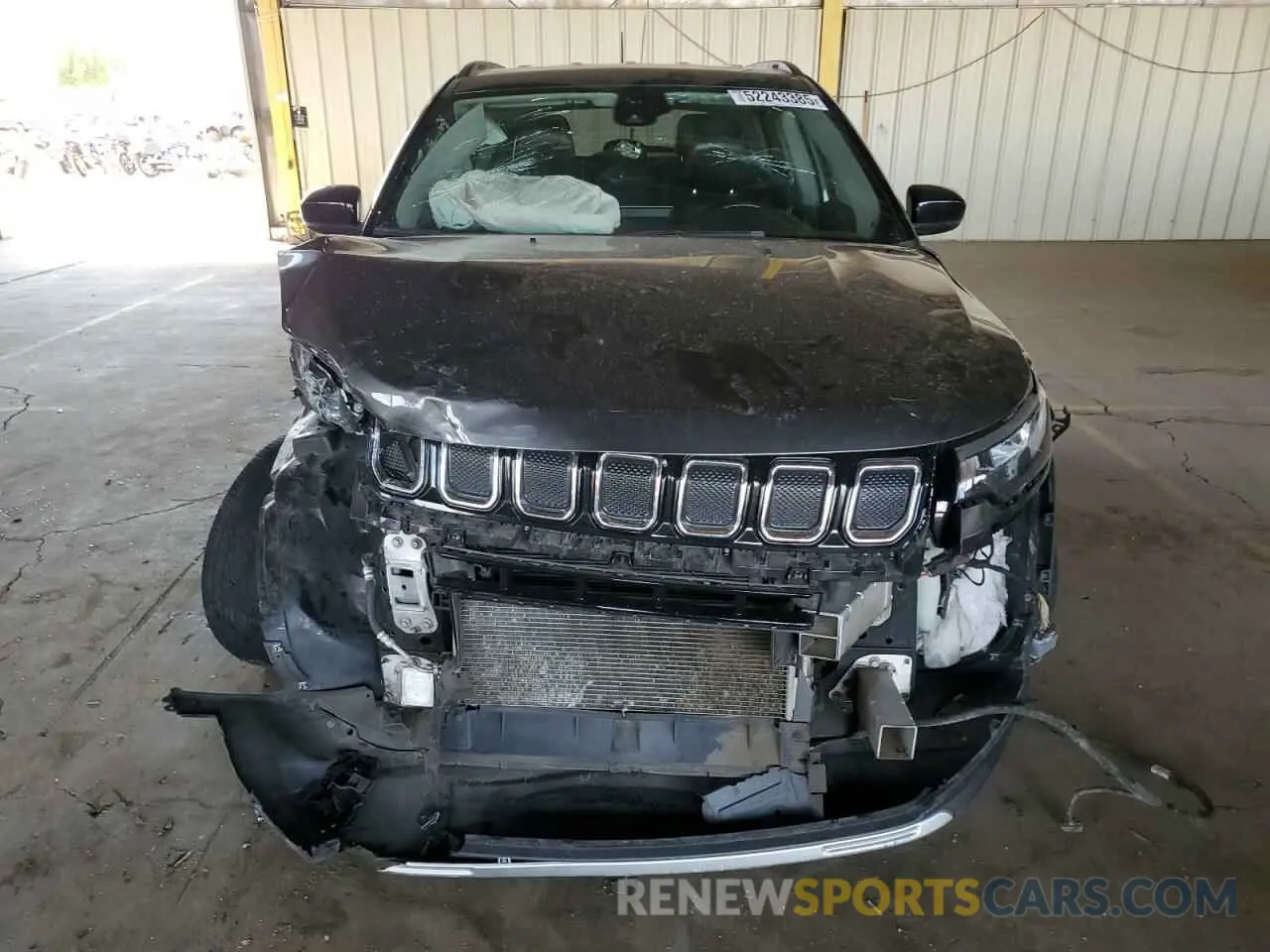 5 fotografías del automóvil dañado 3C4NJDCB1NT211385 JEEP COMPASS 2022