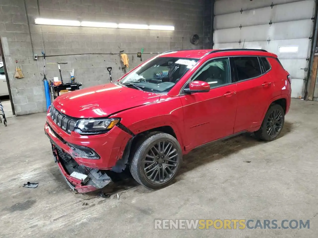 1 fotografías del automóvil dañado 3C4NJDCB2NT167333 JEEP COMPASS 2022