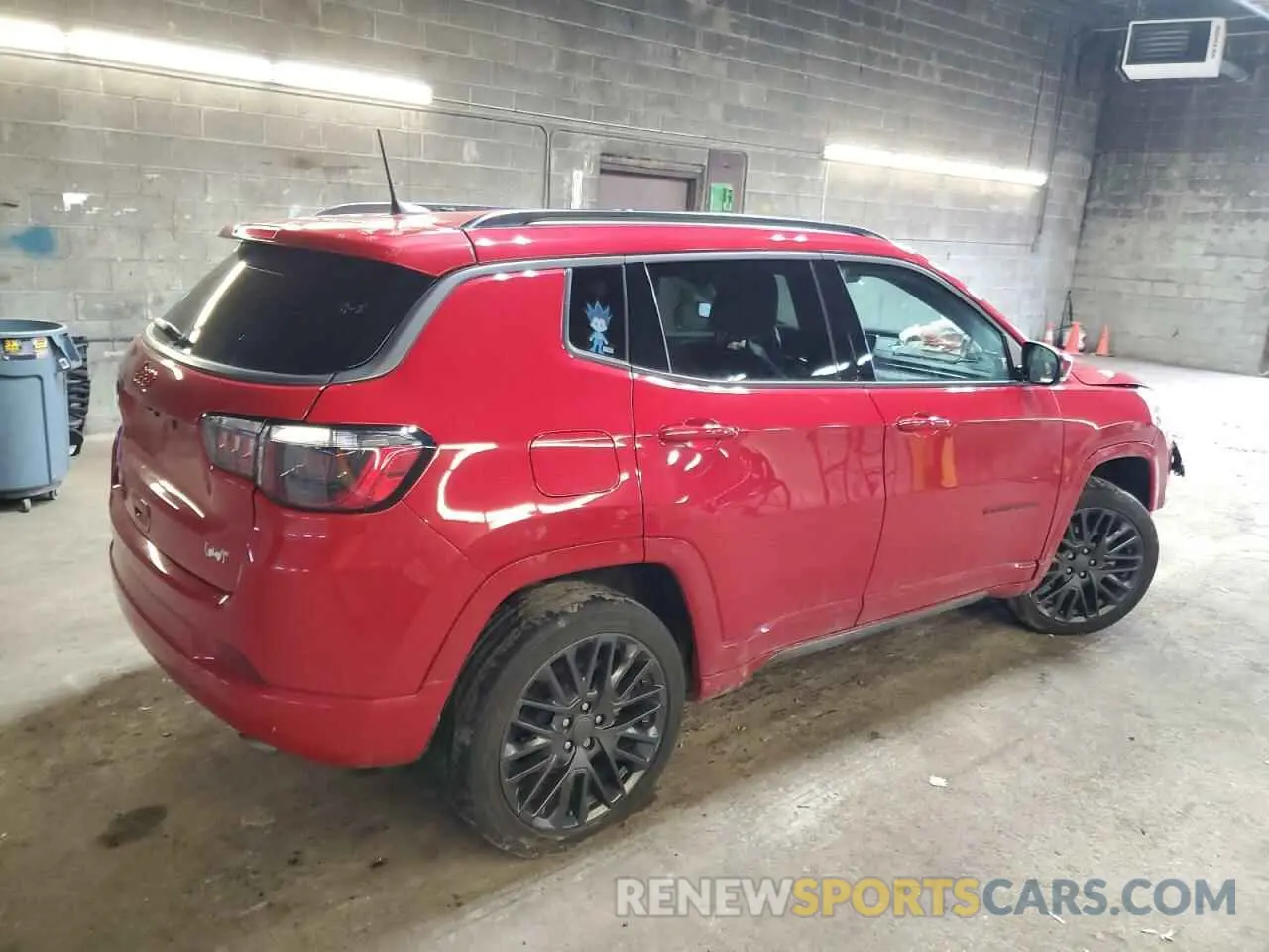 3 fotografías del automóvil dañado 3C4NJDCB2NT167333 JEEP COMPASS 2022