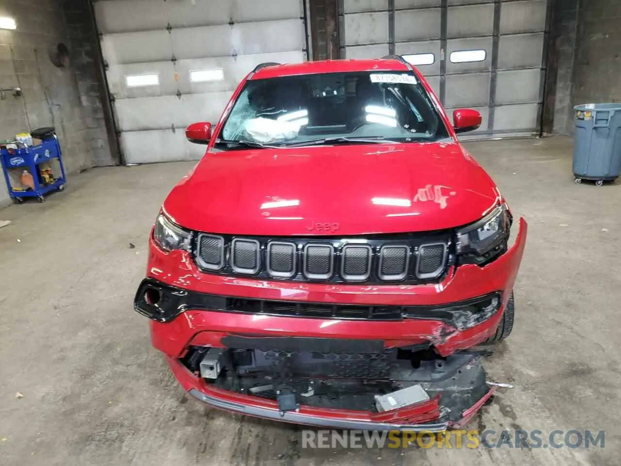 5 fotografías del automóvil dañado 3C4NJDCB2NT167333 JEEP COMPASS 2022
