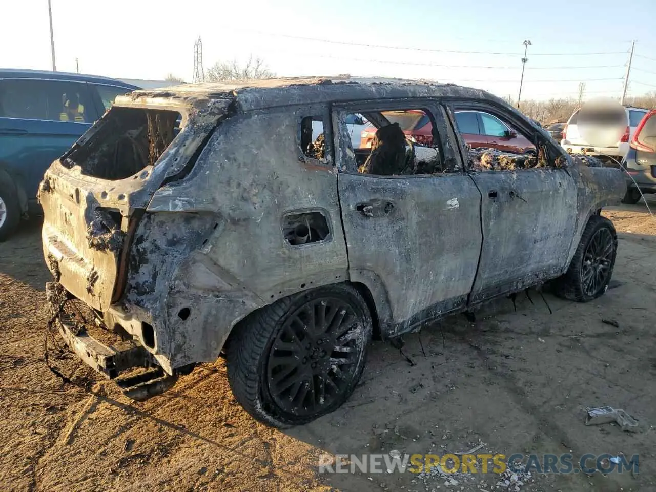 3 fotografías del automóvil dañado 3C4NJDCB3NT112101 JEEP COMPASS 2022