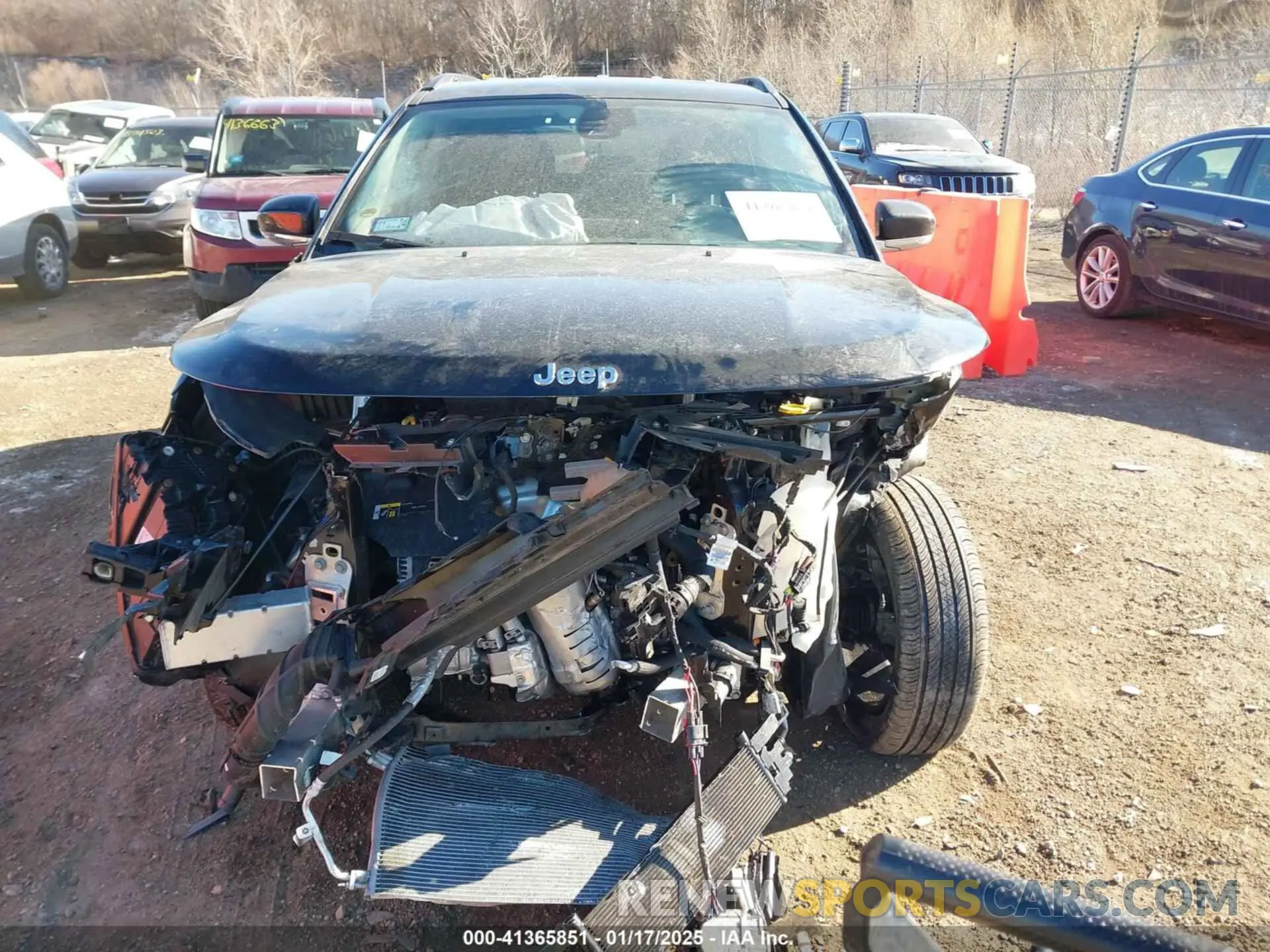 12 fotografías del automóvil dañado 3C4NJDCB4NT150078 JEEP COMPASS 2022