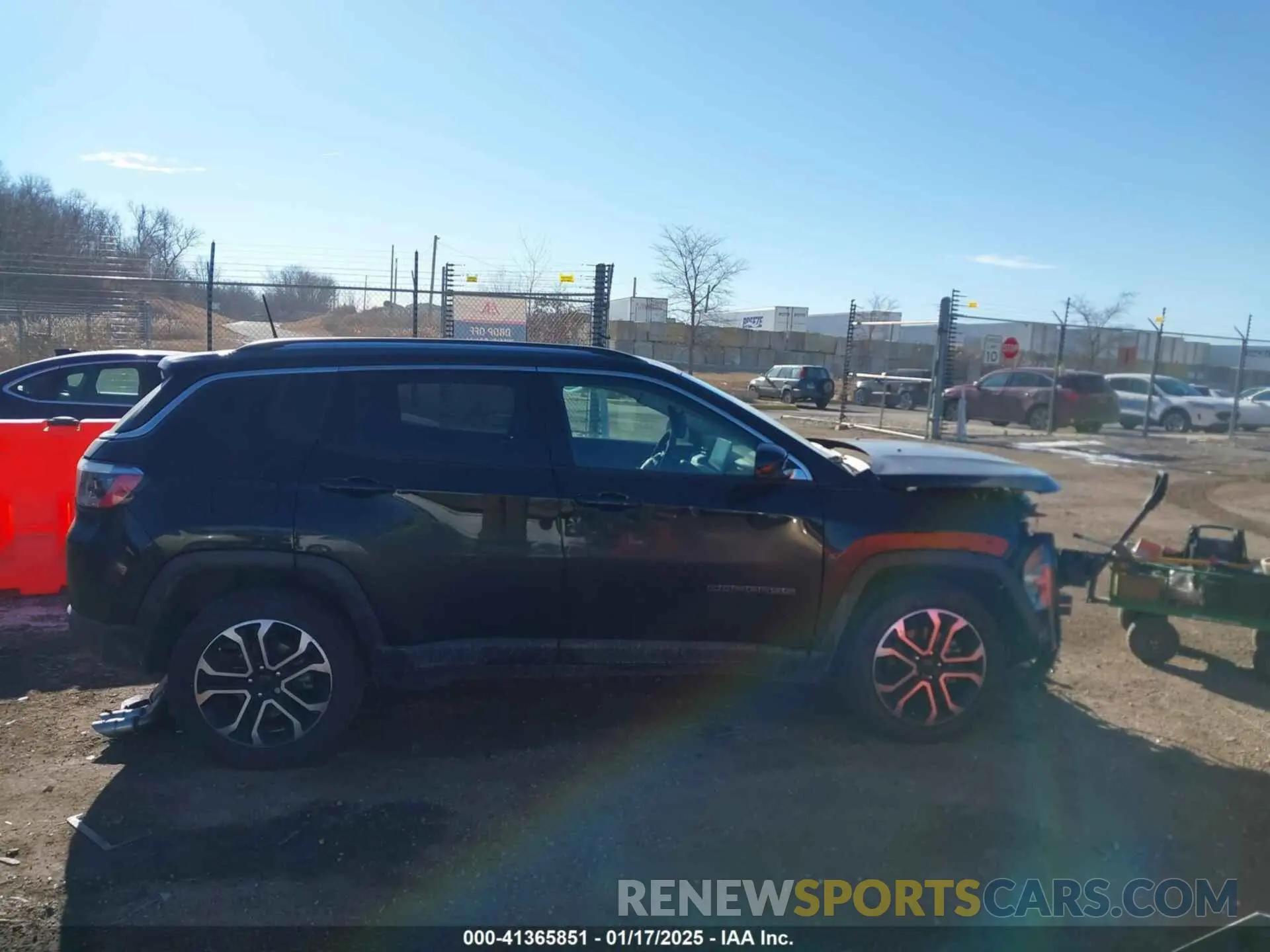 13 fotografías del automóvil dañado 3C4NJDCB4NT150078 JEEP COMPASS 2022