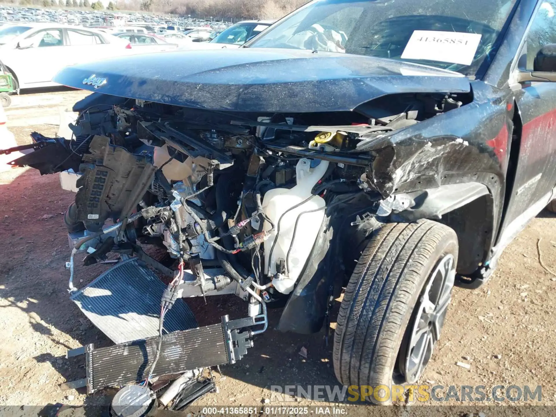 6 fotografías del automóvil dañado 3C4NJDCB4NT150078 JEEP COMPASS 2022