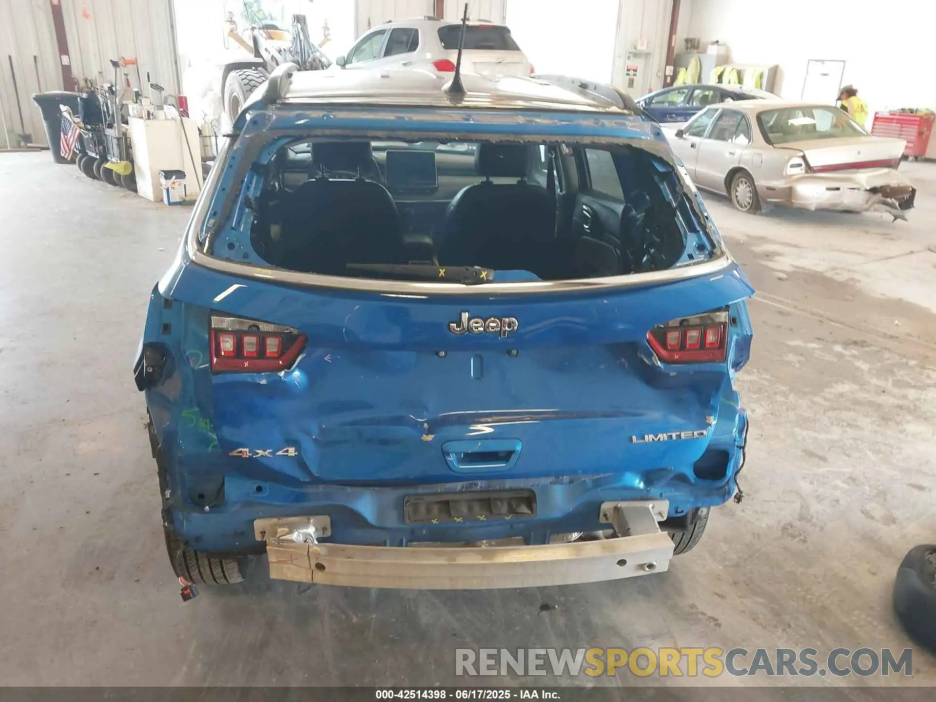 16 fotografías del automóvil dañado 3C4NJDCB4NT171609 JEEP COMPASS 2022