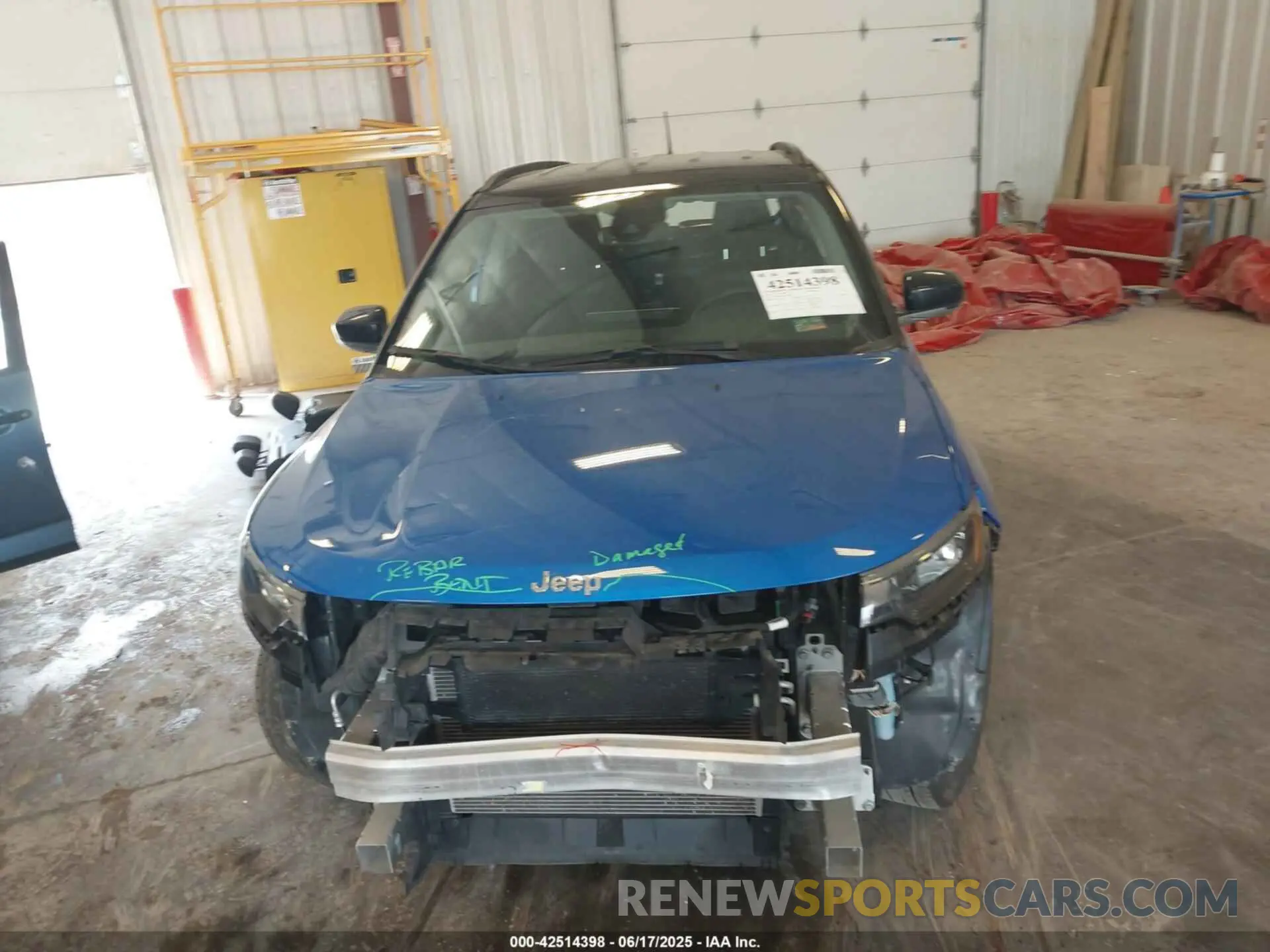 6 fotografías del automóvil dañado 3C4NJDCB4NT171609 JEEP COMPASS 2022