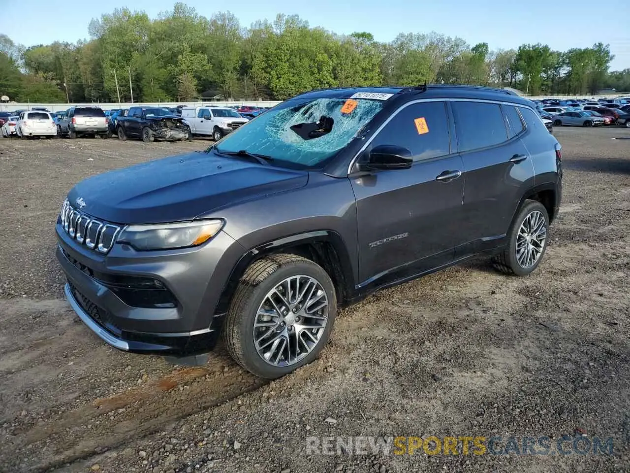 1 fotografías del automóvil dañado 3C4NJDCB4NT210246 JEEP COMPASS 2022