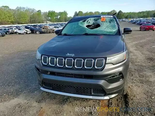 12 fotografías del automóvil dañado 3C4NJDCB4NT210246 JEEP COMPASS 2022