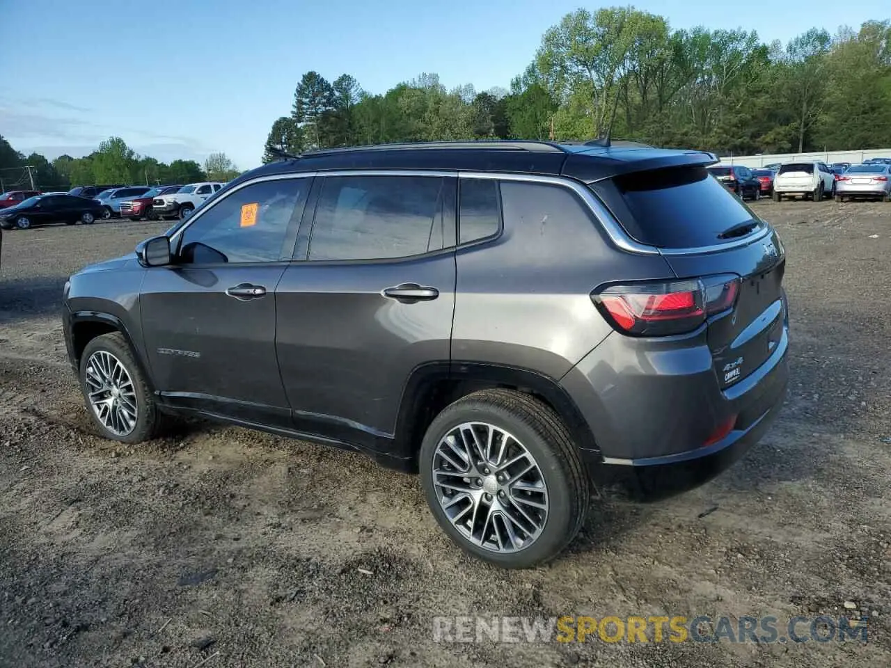 2 fotografías del automóvil dañado 3C4NJDCB4NT210246 JEEP COMPASS 2022
