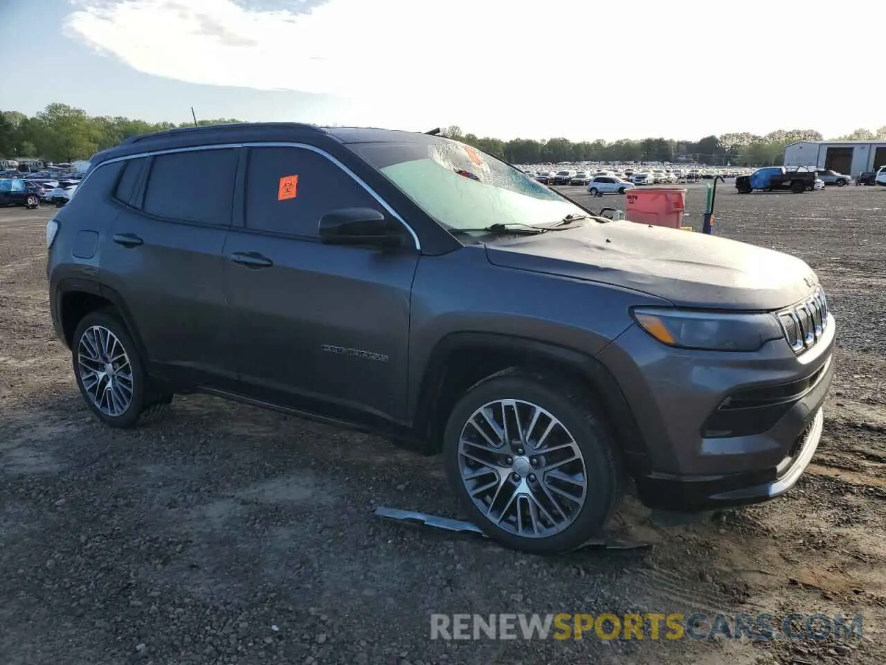 4 fotografías del automóvil dañado 3C4NJDCB4NT210246 JEEP COMPASS 2022