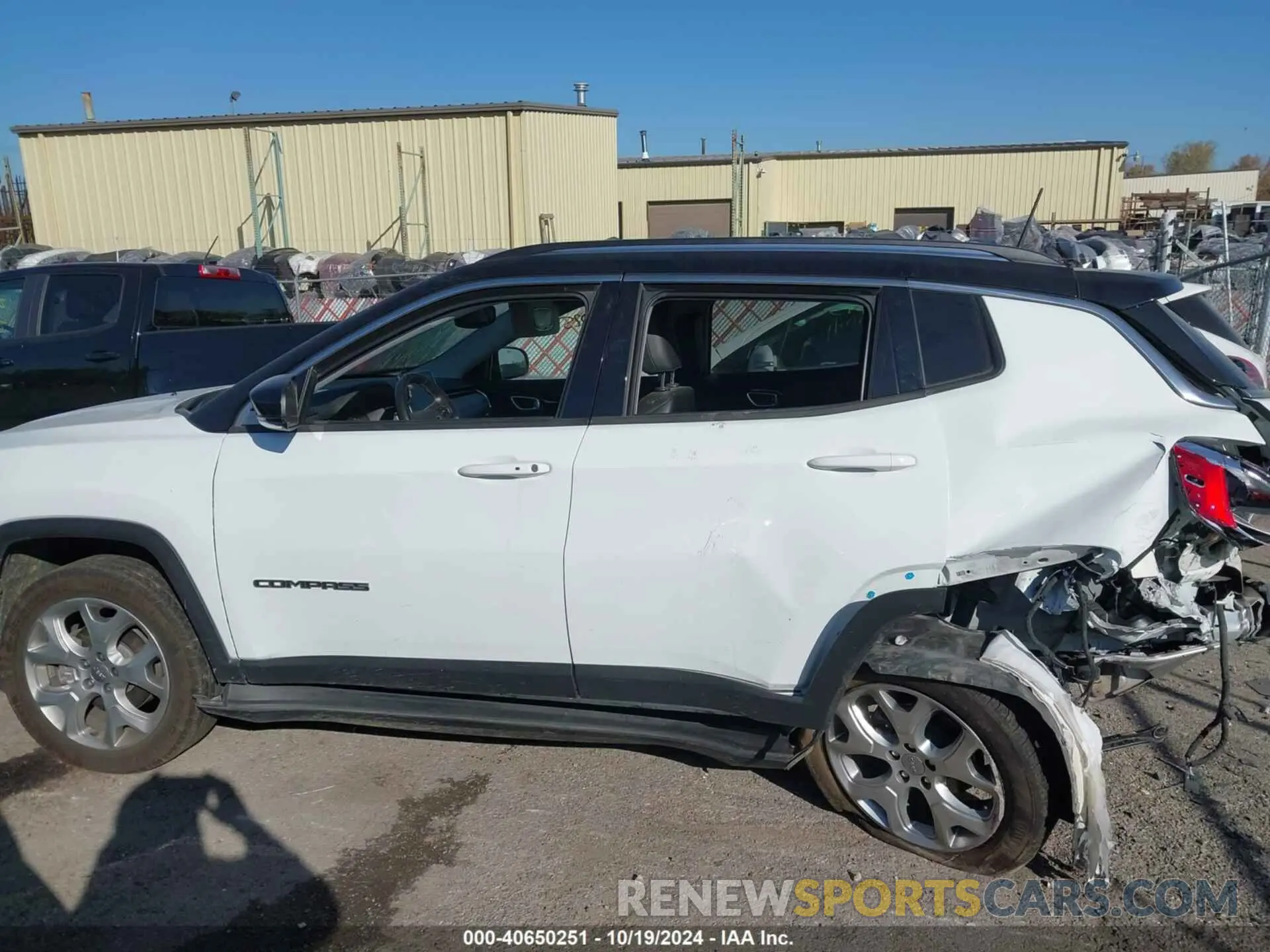 14 fotografías del automóvil dañado 3C4NJDCB5NT141390 JEEP COMPASS 2022