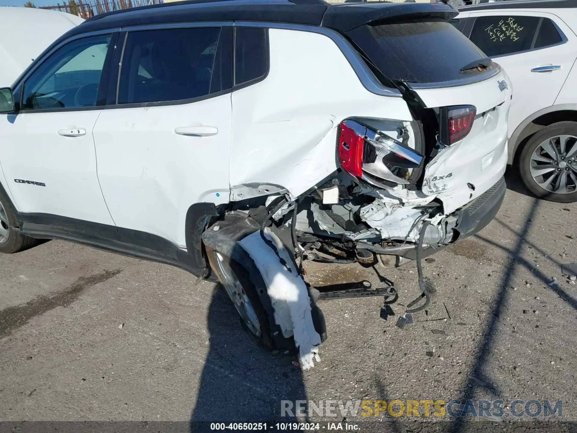 6 fotografías del automóvil dañado 3C4NJDCB5NT141390 JEEP COMPASS 2022
