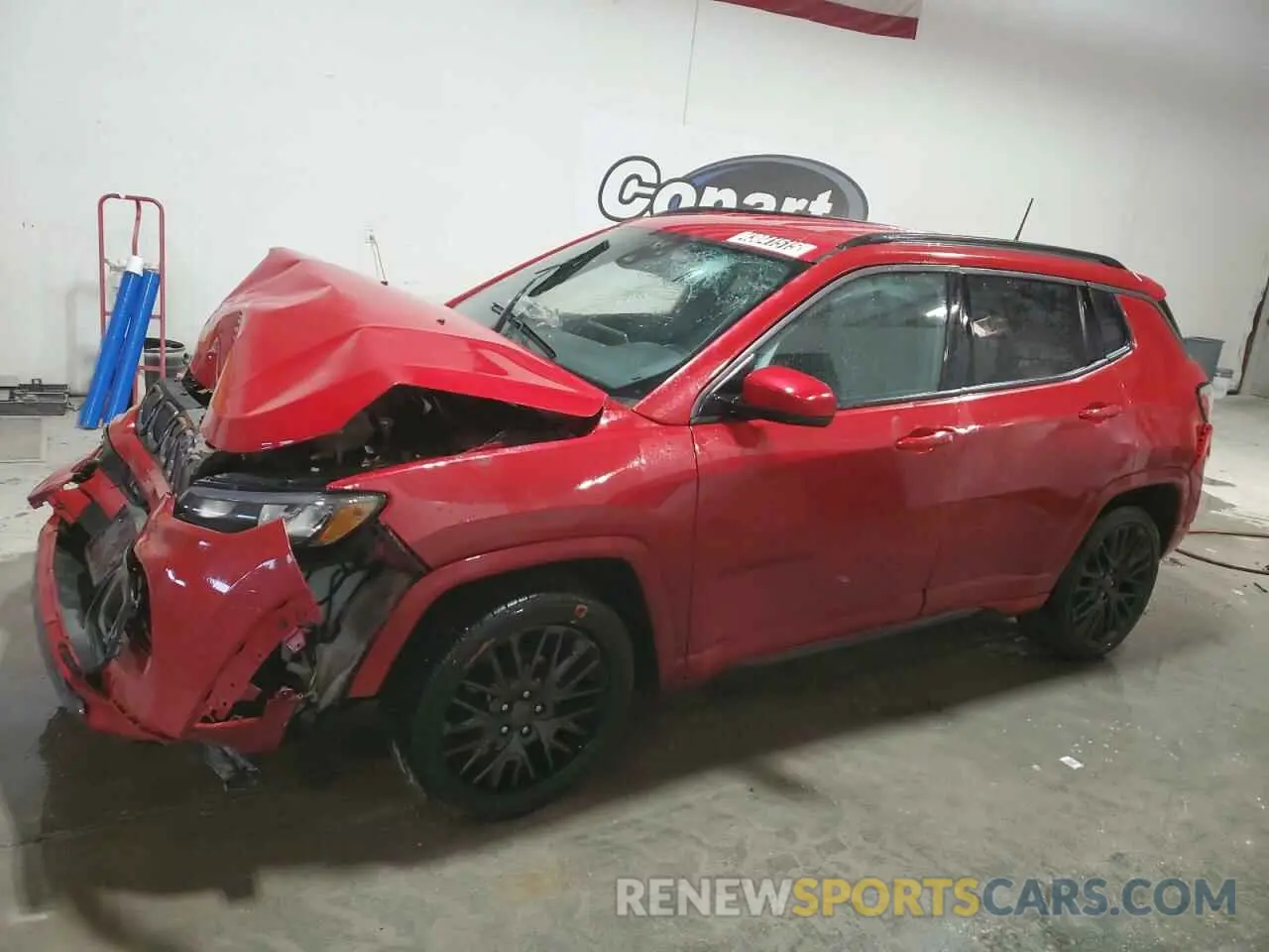 1 fotografías del automóvil dañado 3C4NJDCB5NT178925 JEEP COMPASS 2022