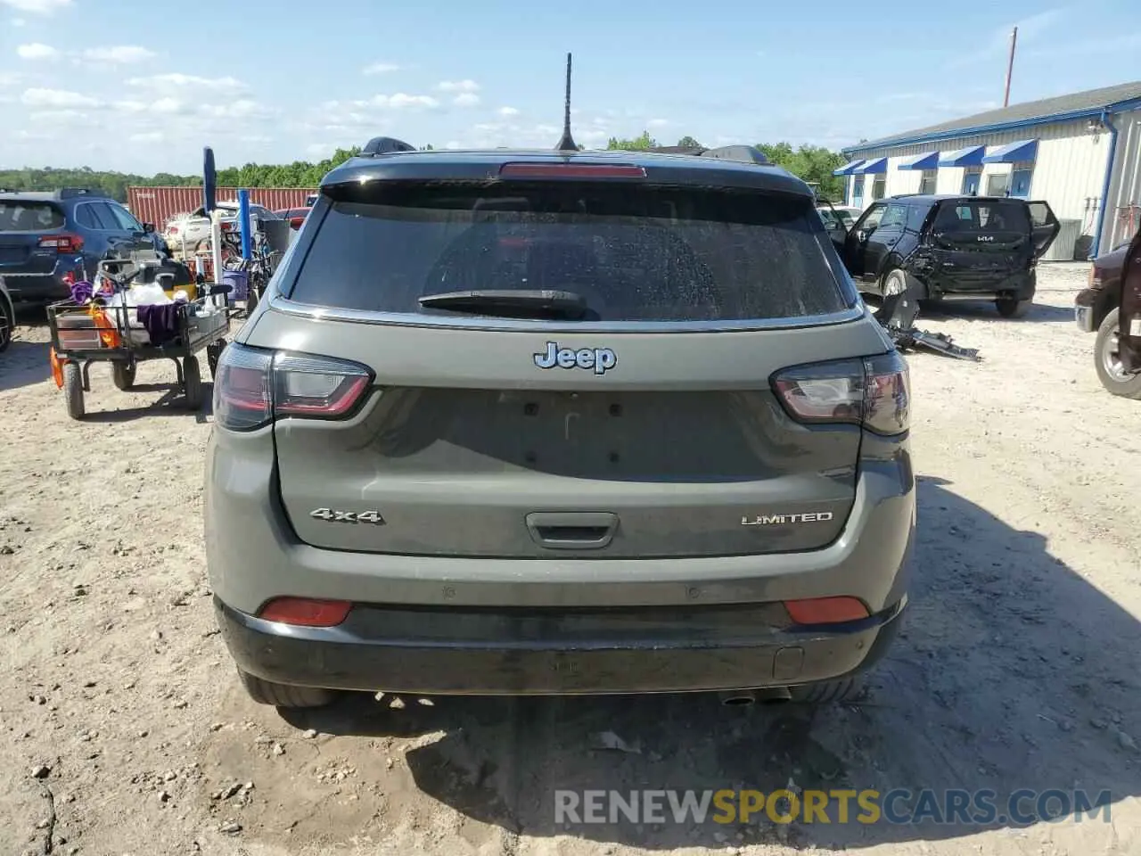 6 fotografías del automóvil dañado 3C4NJDCB6NT115980 JEEP COMPASS 2022