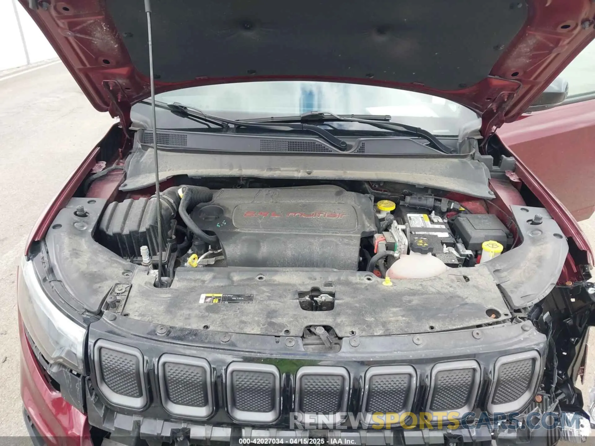 10 fotografías del automóvil dañado 3C4NJDCB7NT101666 JEEP COMPASS 2022