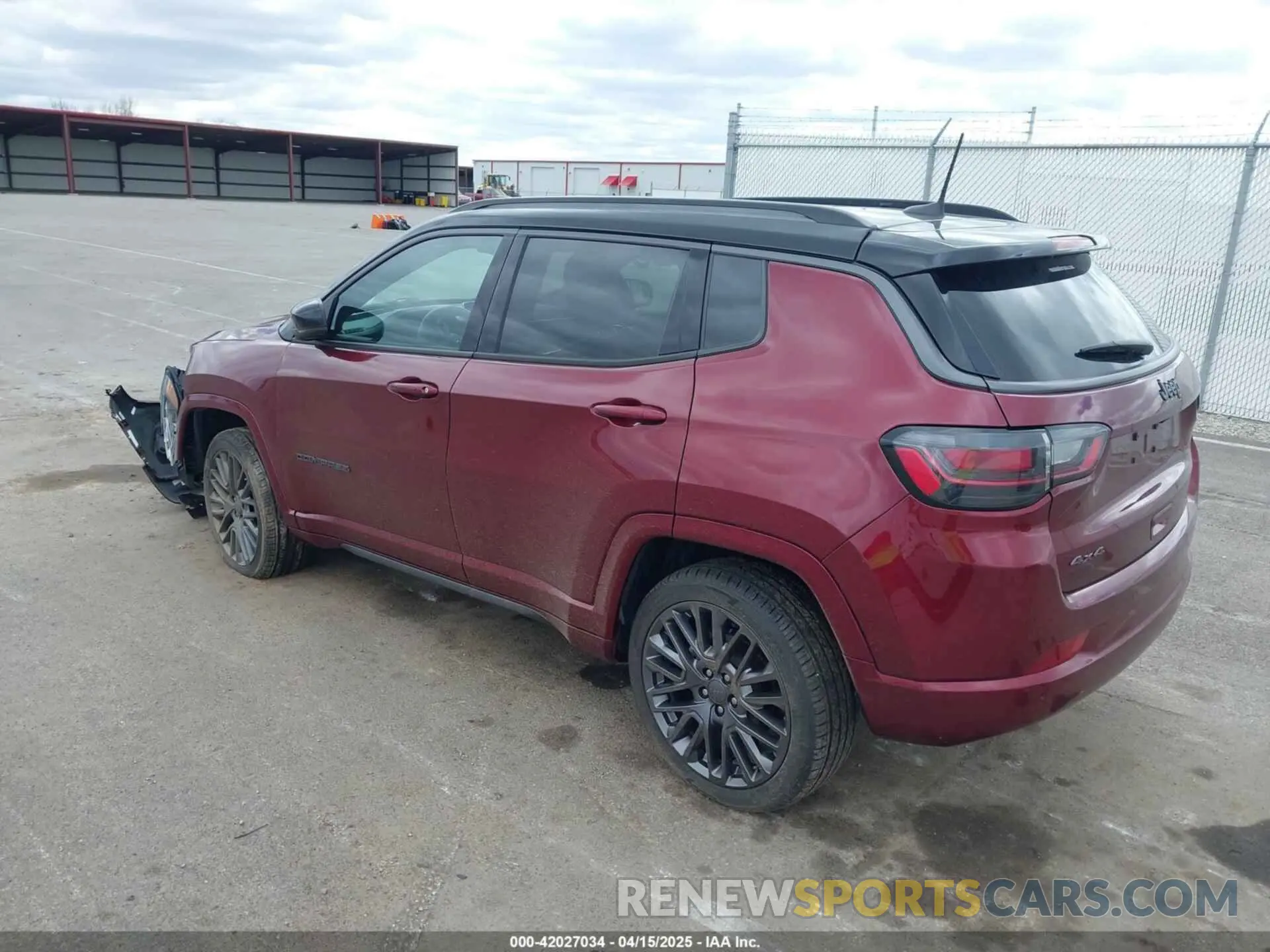 3 fotografías del automóvil dañado 3C4NJDCB7NT101666 JEEP COMPASS 2022