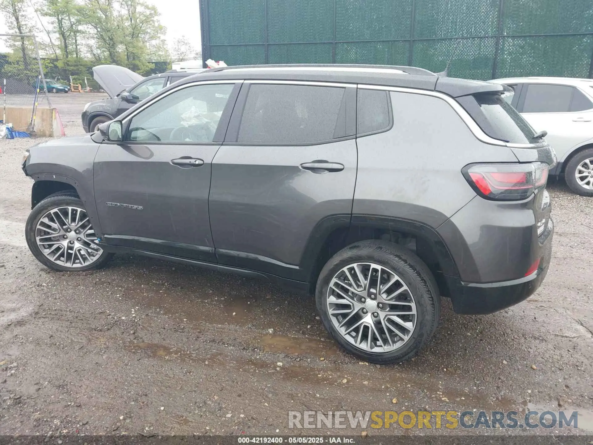 3 fotografías del automóvil dañado 3C4NJDCB7NT141939 JEEP COMPASS 2022