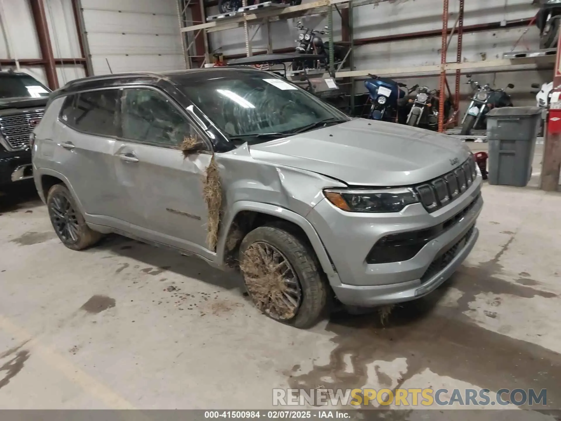 6 fotografías del automóvil dañado 3C4NJDCB8NT109002 JEEP COMPASS 2022