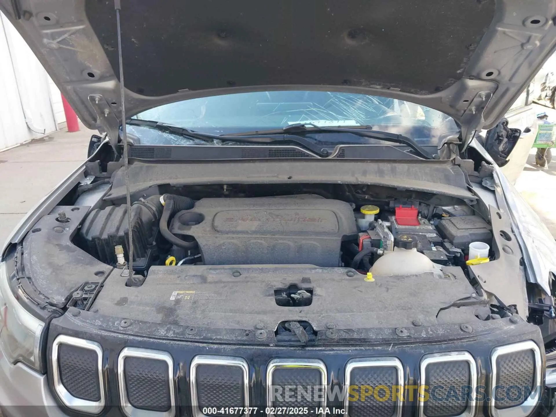 10 fotografías del automóvil dañado 3C4NJDCB8NT115480 JEEP COMPASS 2022