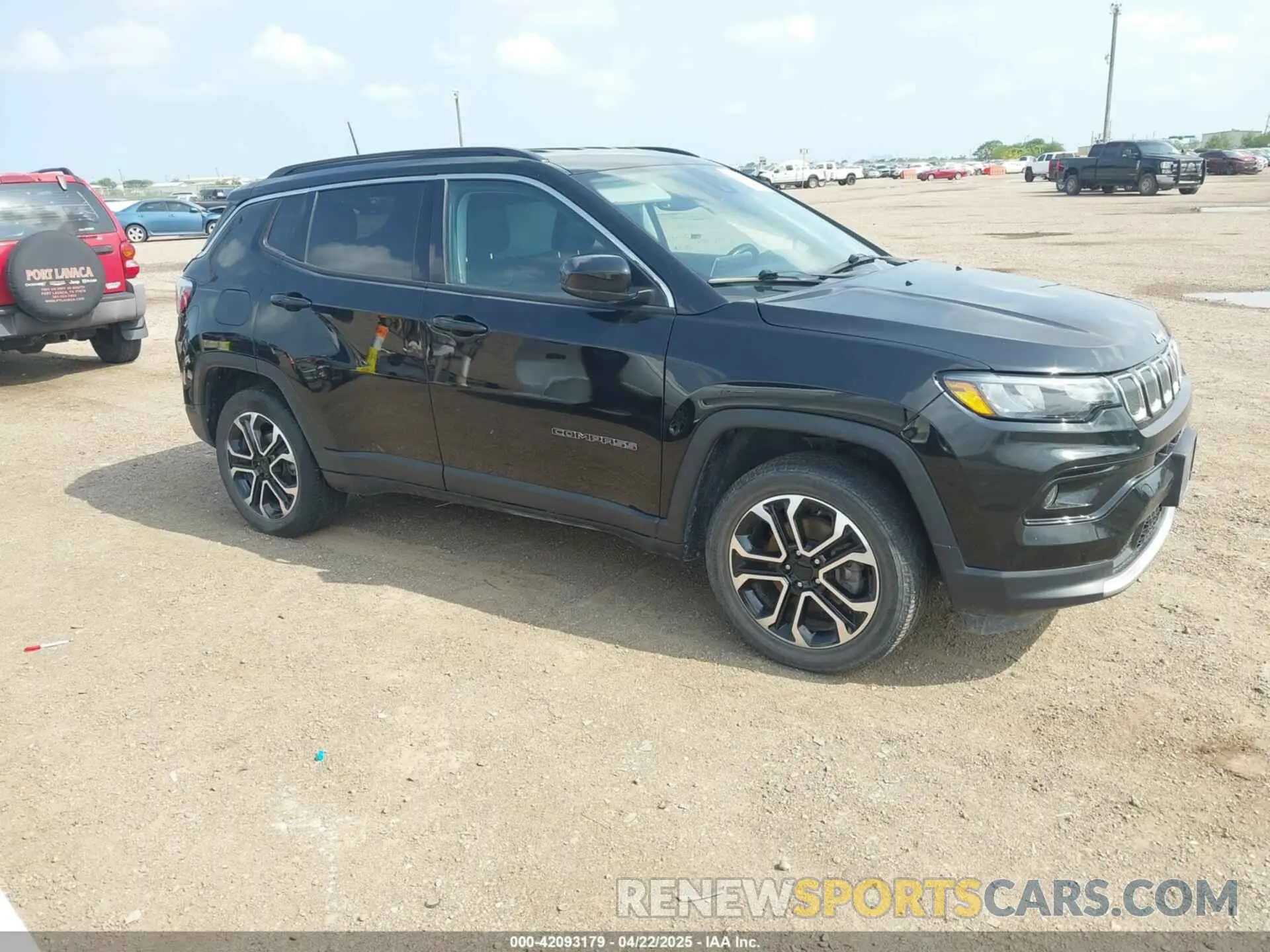 1 fotografías del automóvil dañado 3C4NJDCB8NT195573 JEEP COMPASS 2022