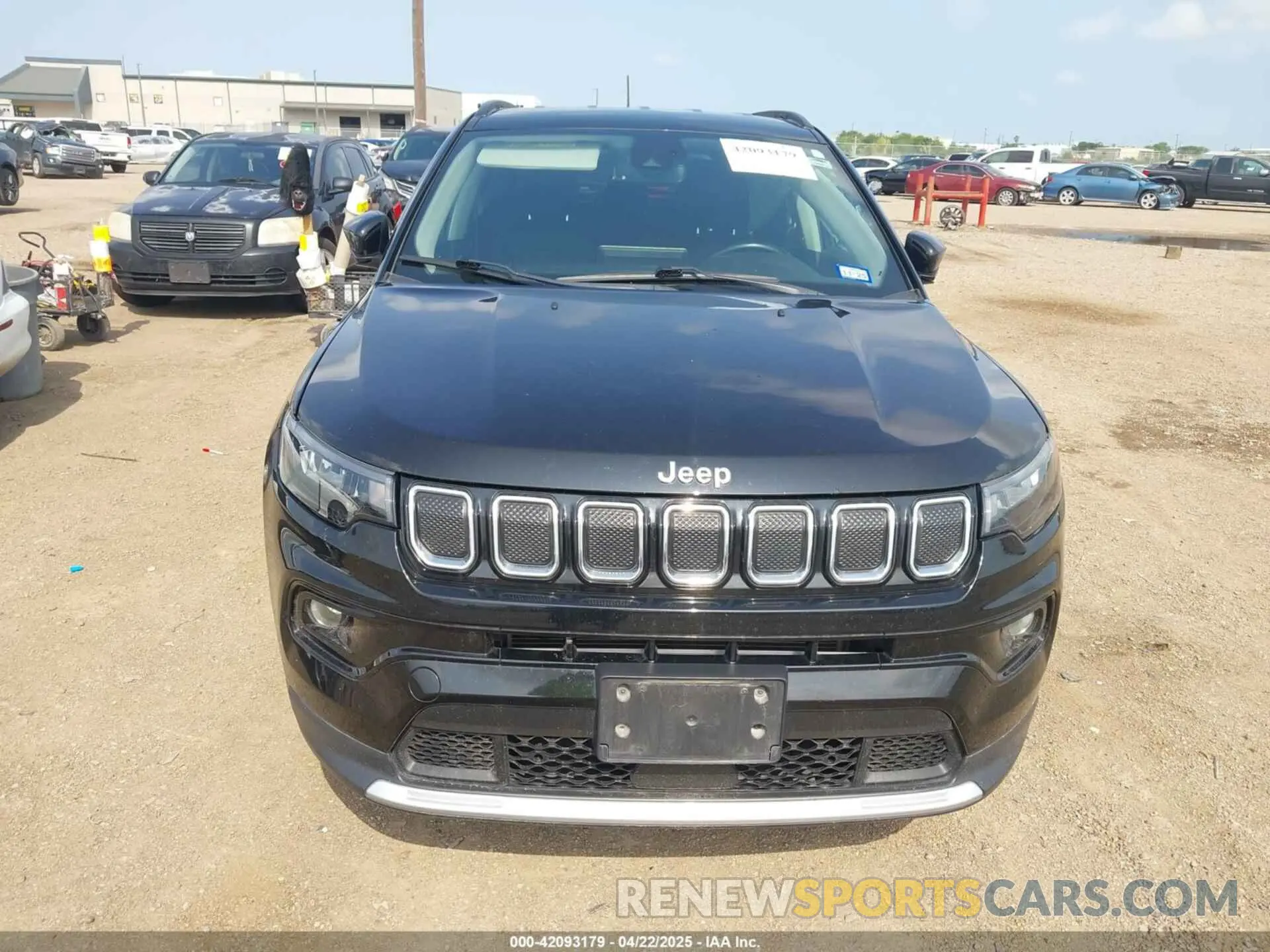 11 fotografías del automóvil dañado 3C4NJDCB8NT195573 JEEP COMPASS 2022