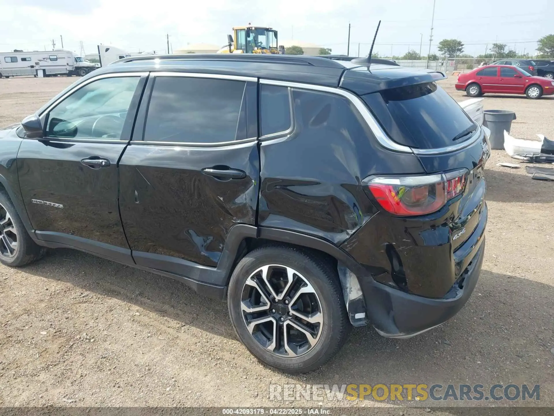 6 fotografías del automóvil dañado 3C4NJDCB8NT195573 JEEP COMPASS 2022