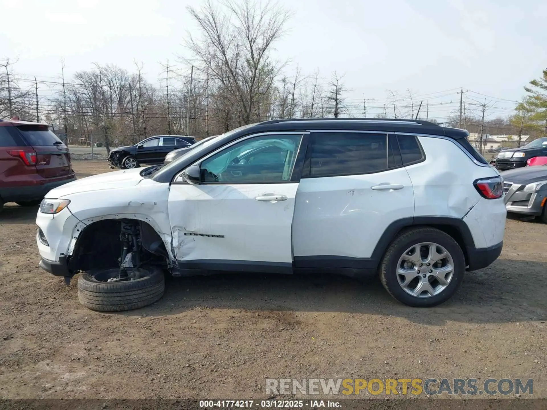 14 fotografías del automóvil dañado 3C4NJDCB9NT130392 JEEP COMPASS 2022