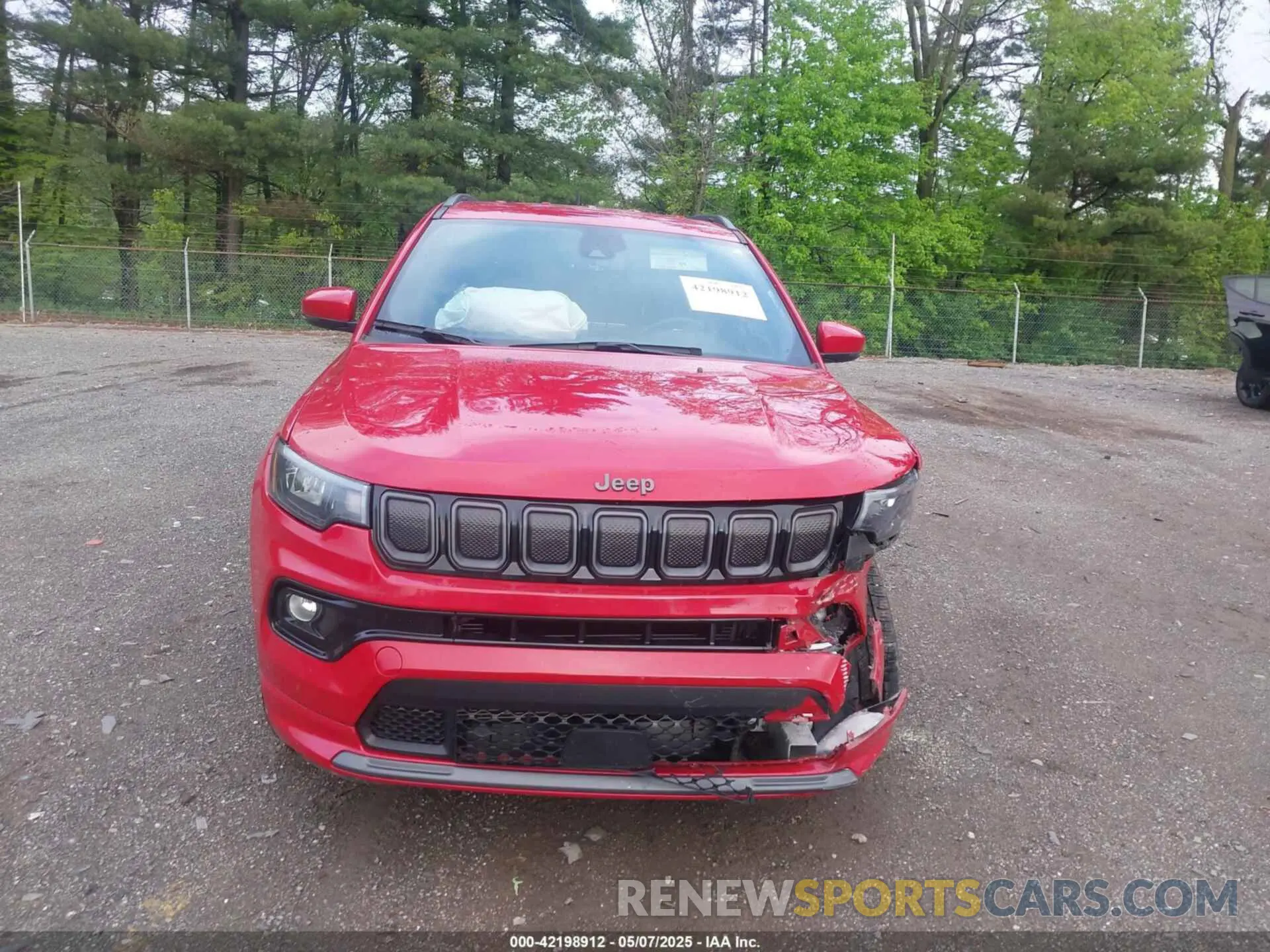 13 fotografías del automóvil dañado 3C4NJDCB9NT136225 JEEP COMPASS 2022
