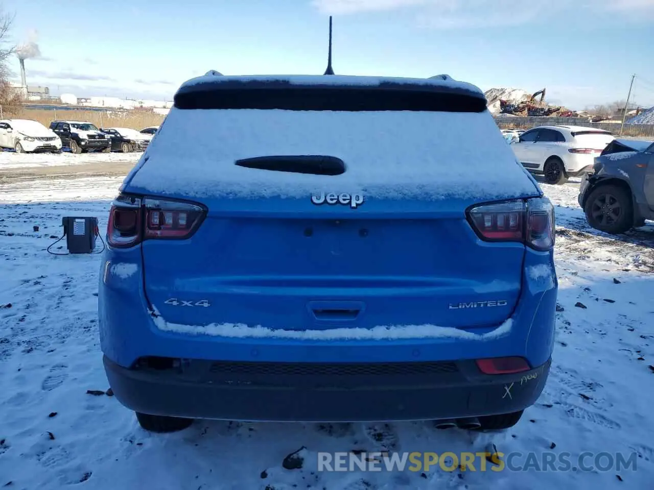 6 fotografías del automóvil dañado 3C4NJDCB9NT160489 JEEP COMPASS 2022