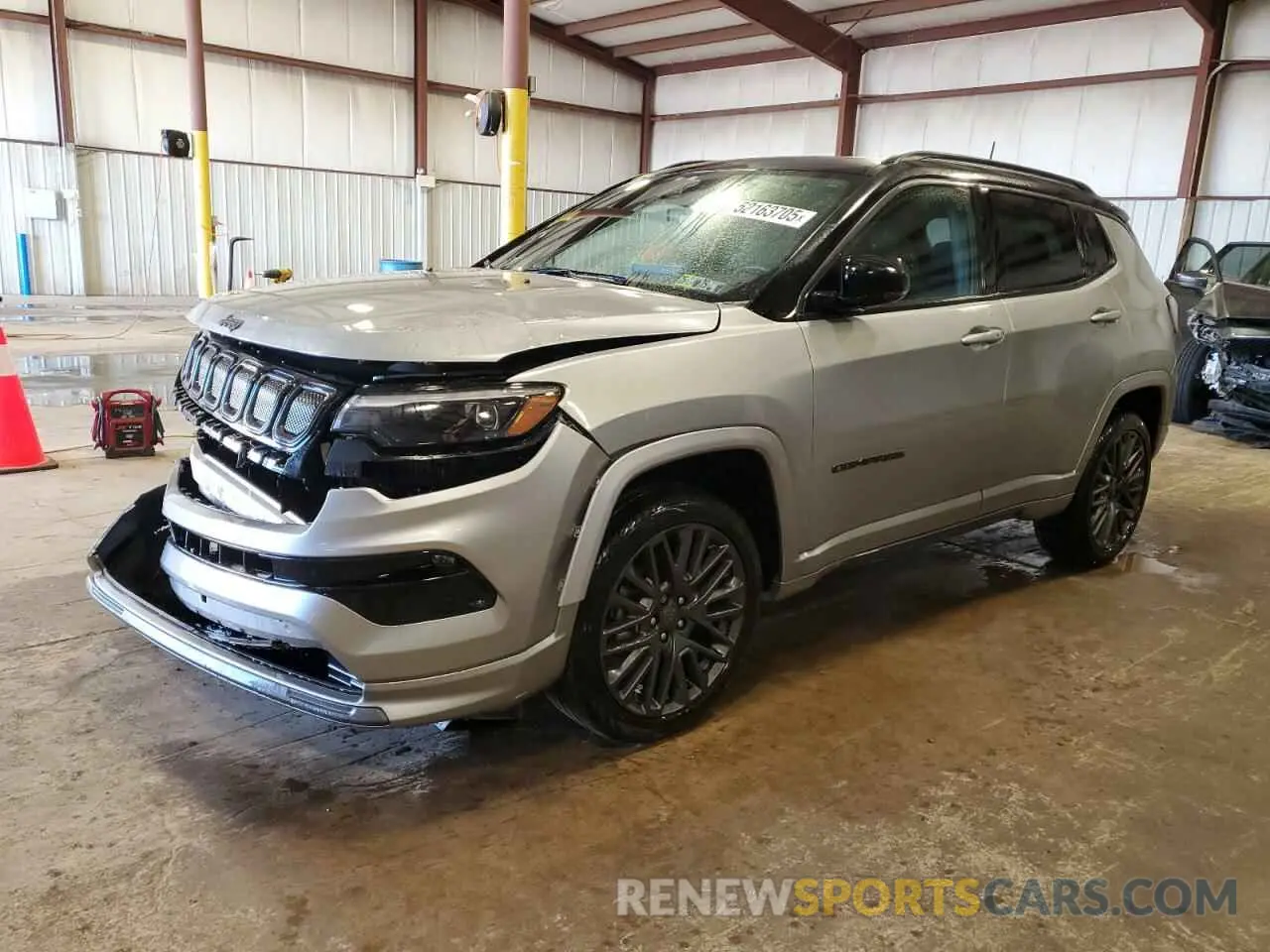 1 fotografías del automóvil dañado 3C4NJDCBXNT140459 JEEP COMPASS 2022