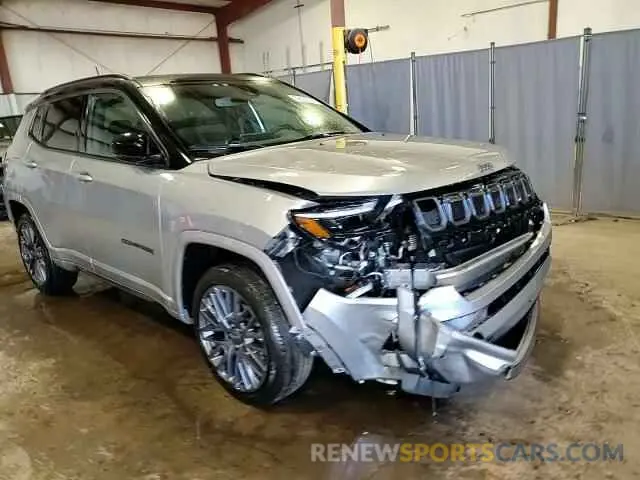 15 fotografías del automóvil dañado 3C4NJDCBXNT140459 JEEP COMPASS 2022