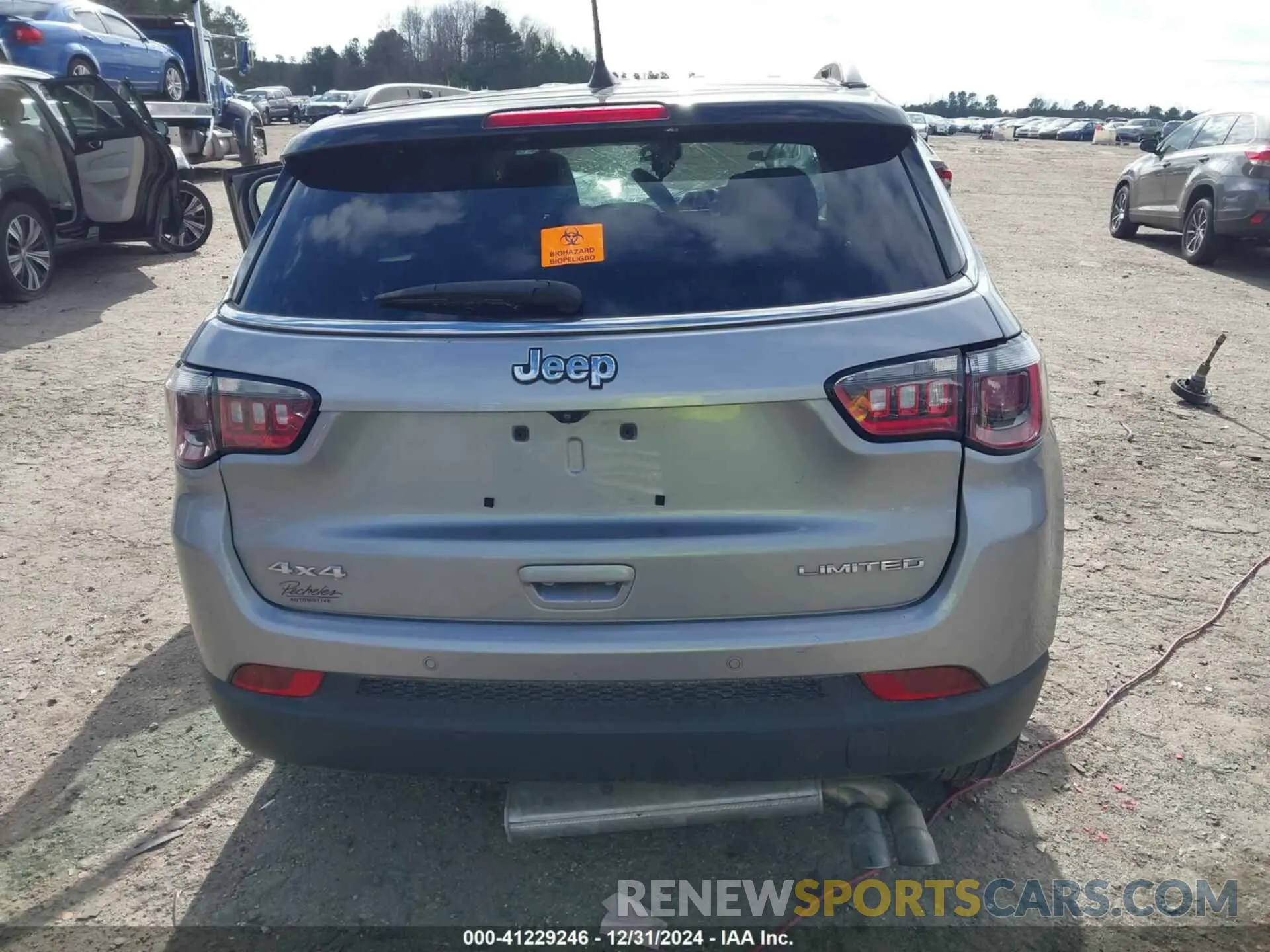 16 fotografías del automóvil dañado 3C4NJDCBXNT158234 JEEP COMPASS 2022