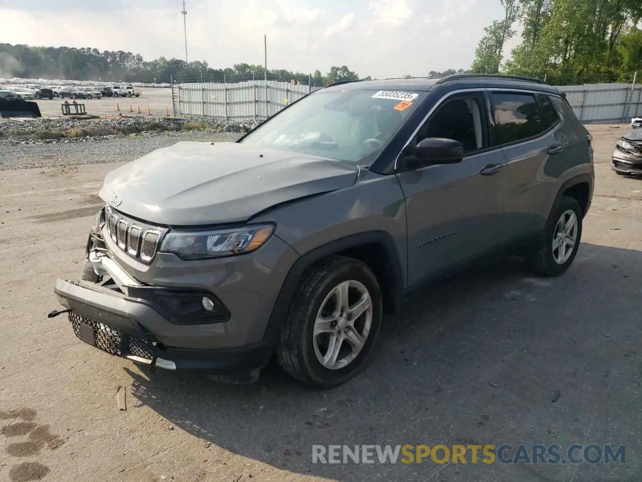 1 fotografías del automóvil dañado 3C4NJDCBXNT189290 JEEP COMPASS 2022