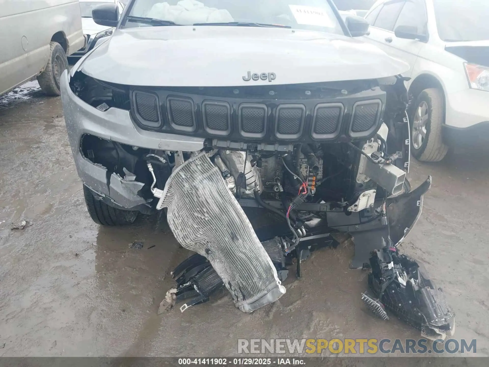 6 fotografías del automóvil dañado 3C4NJDCBXNT209621 JEEP COMPASS 2022