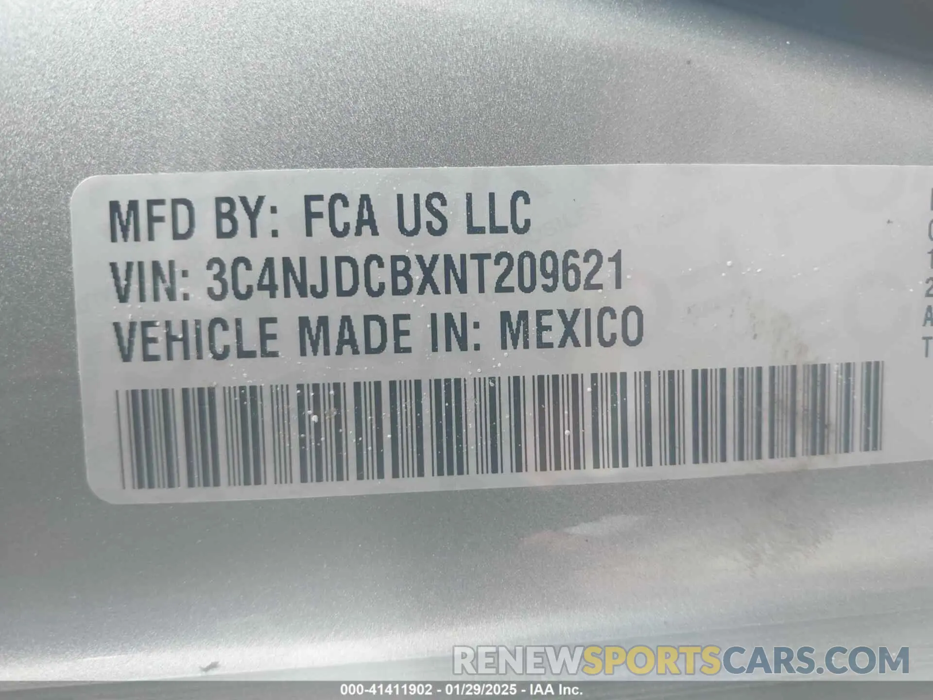 9 fotografías del automóvil dañado 3C4NJDCBXNT209621 JEEP COMPASS 2022