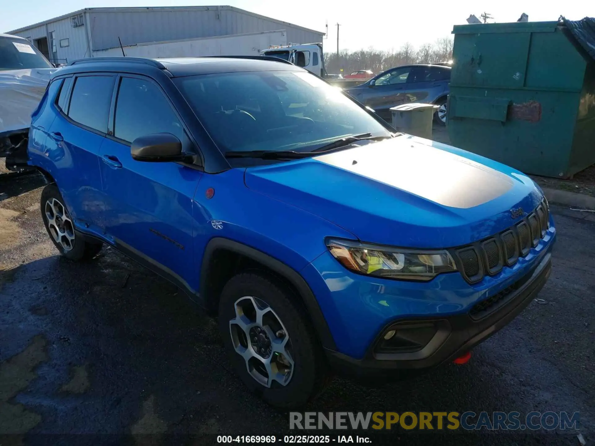 1 fotografías del automóvil dañado 3C4NJDDB4NT105236 JEEP COMPASS 2022