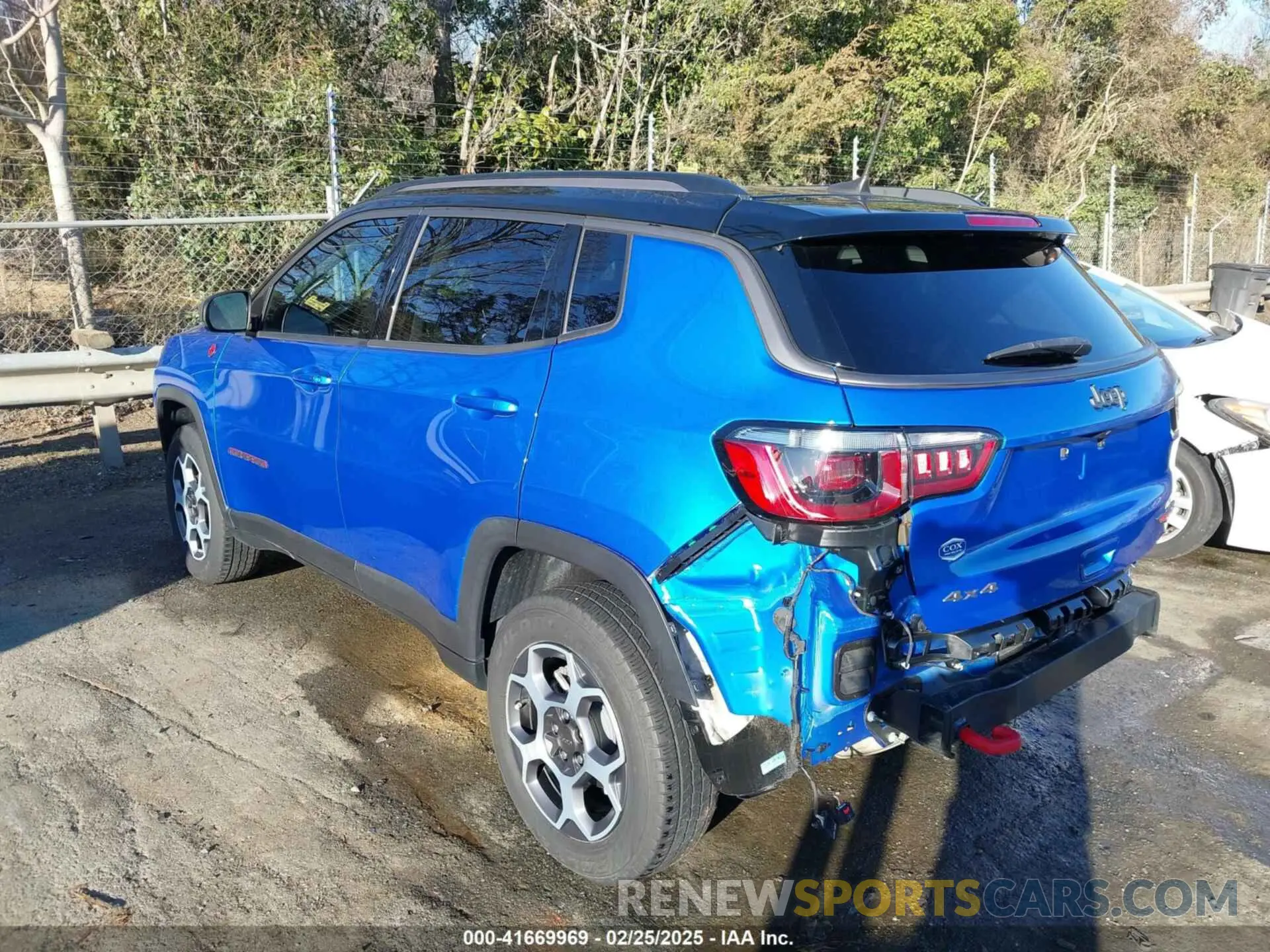 3 fotografías del automóvil dañado 3C4NJDDB4NT105236 JEEP COMPASS 2022