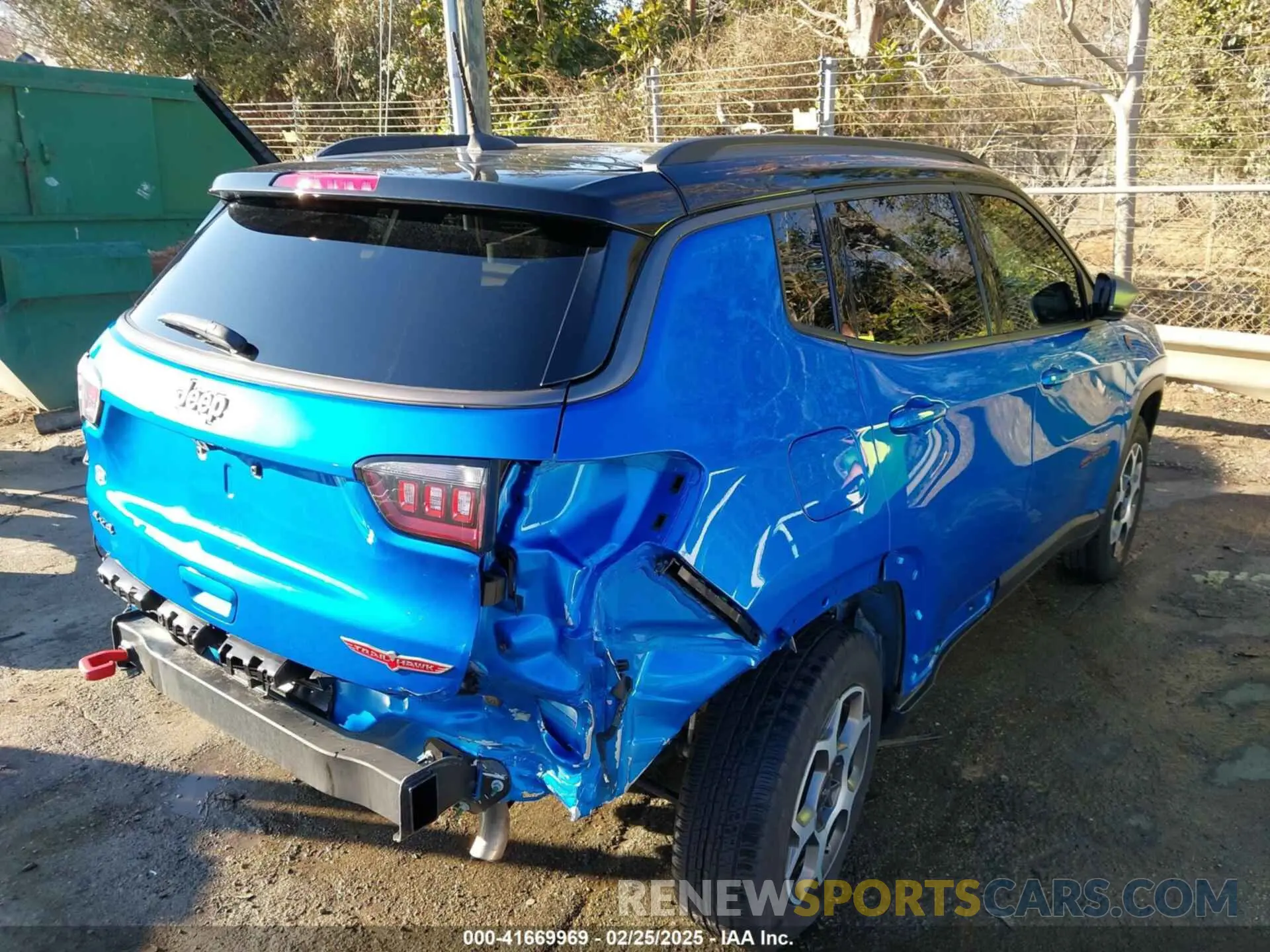 4 fotografías del automóvil dañado 3C4NJDDB4NT105236 JEEP COMPASS 2022