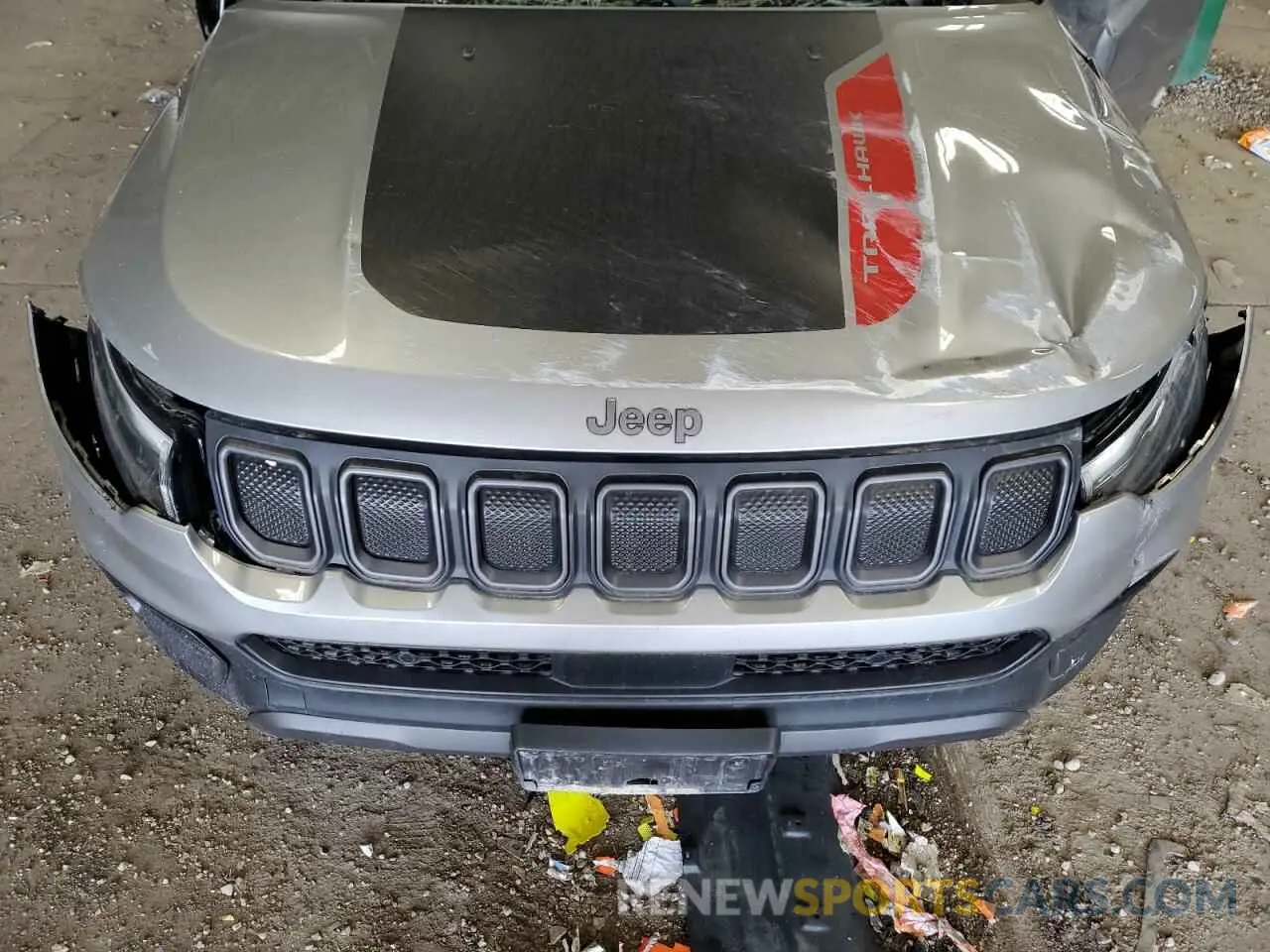 12 fotografías del automóvil dañado 3C4NJDDB4NT156932 JEEP COMPASS 2022