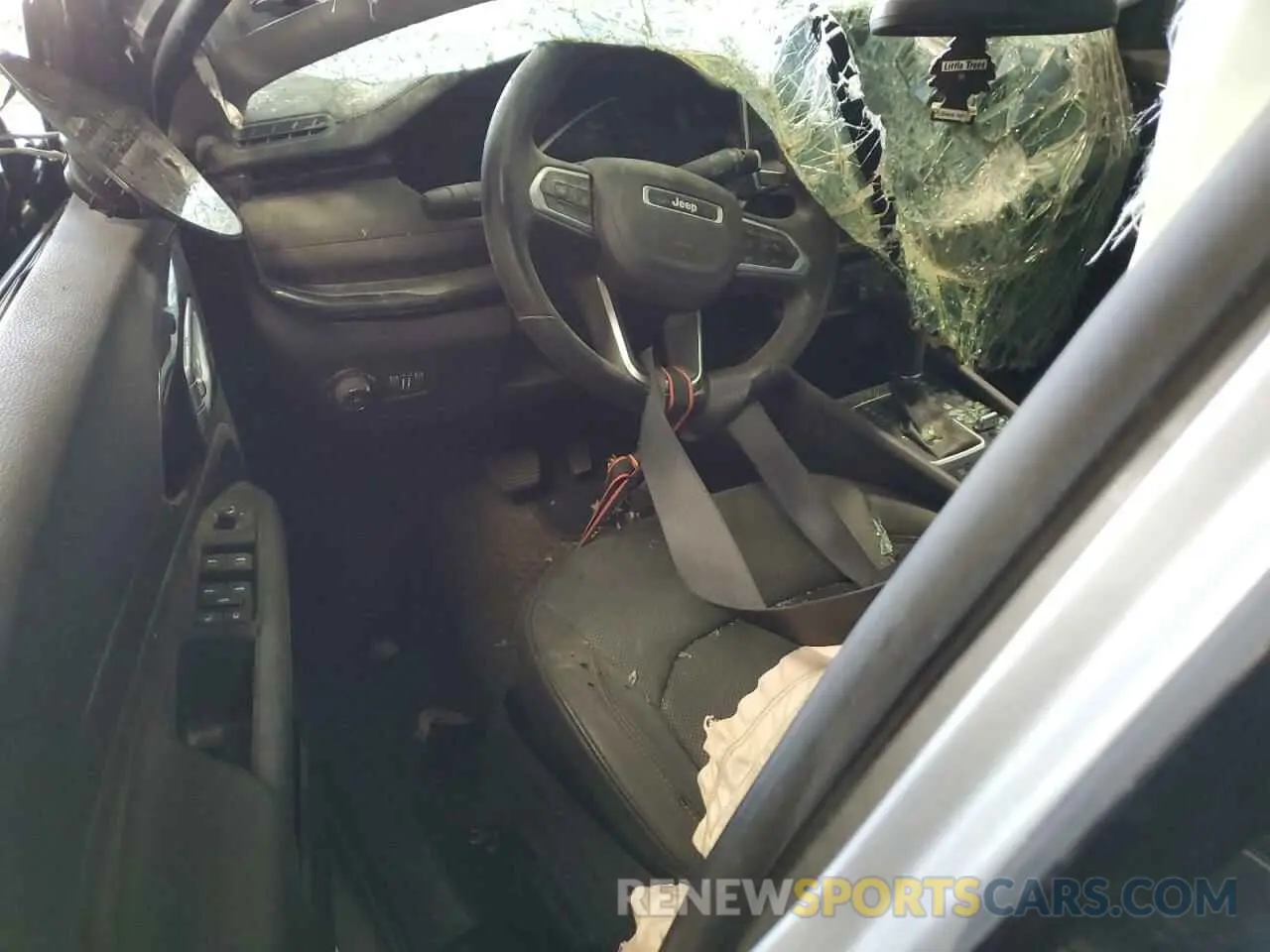 8 fotografías del automóvil dañado 3C4NJDDB4NT156932 JEEP COMPASS 2022