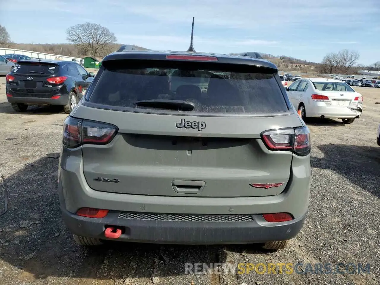 6 fotografías del automóvil dañado 3C4NJDDBXNT154487 JEEP COMPASS 2022